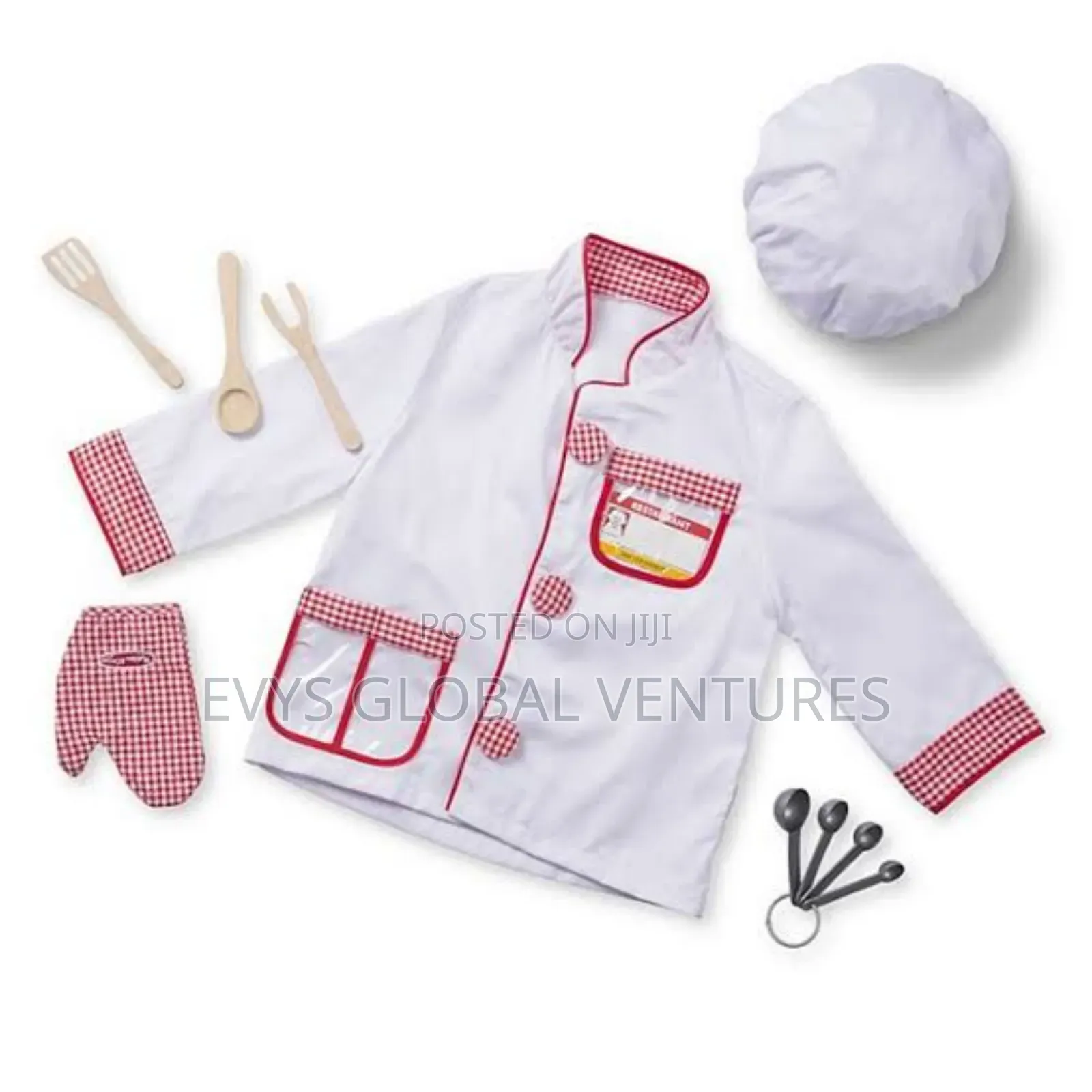 Chef Costume for Boys Girls Chef Outfit for Career Day Halloween