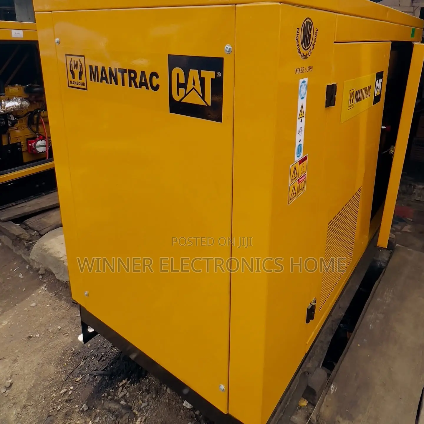 22kva, Caterpillar Mantrac With 400 Soundproof  Diesel Engine
