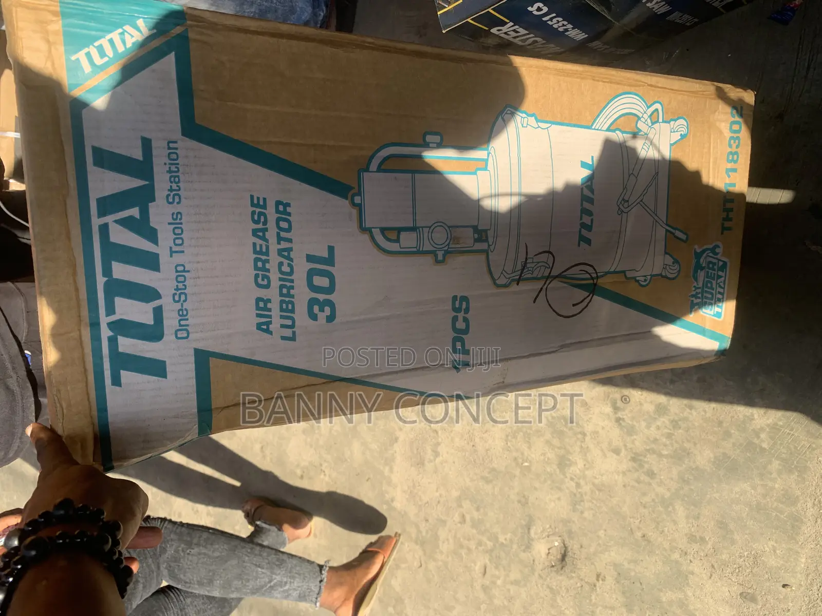 Total Air Grease Lubricator 30l