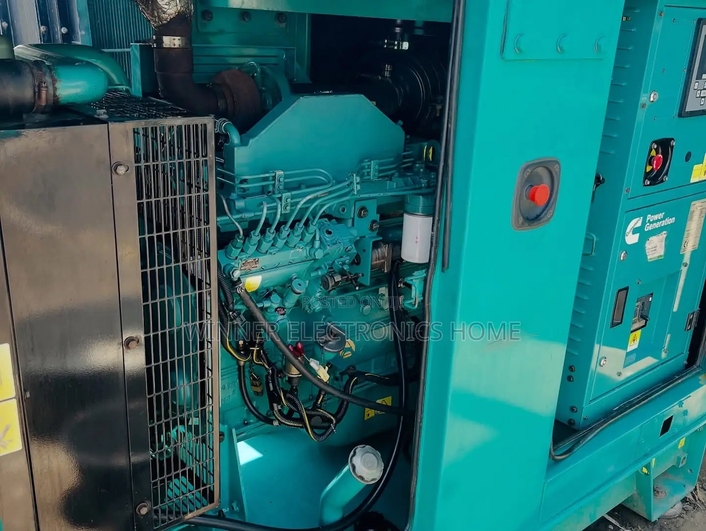 100kva Cummins Diesel Generator. First Grade Soundproof