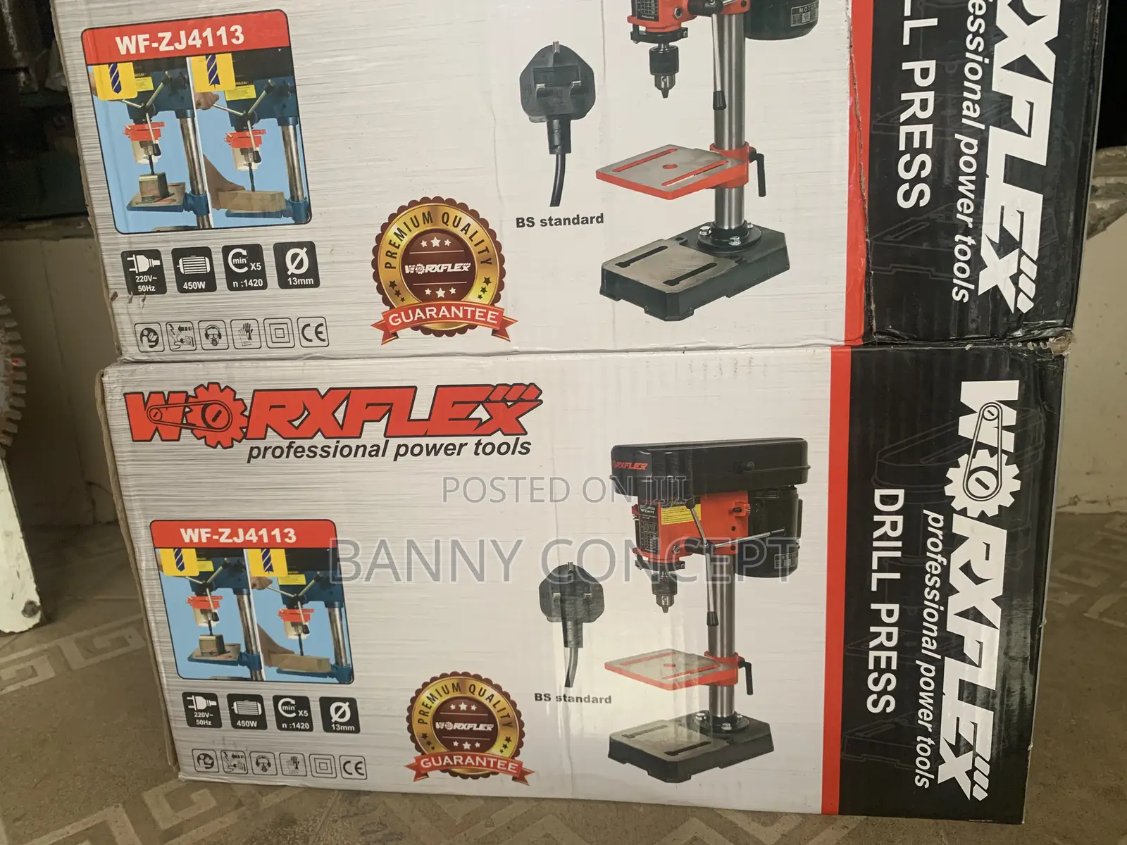 Worxflex Wf-Zj4113 Bench Drill Press
