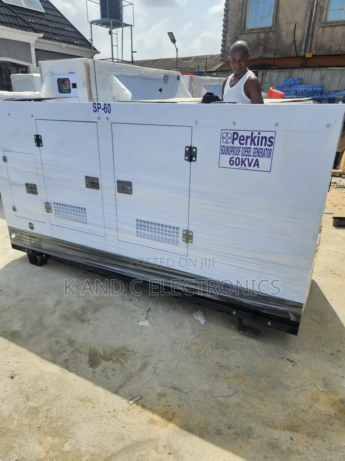 60kva Perkins Diesel Soundproof Generator 100%Copper