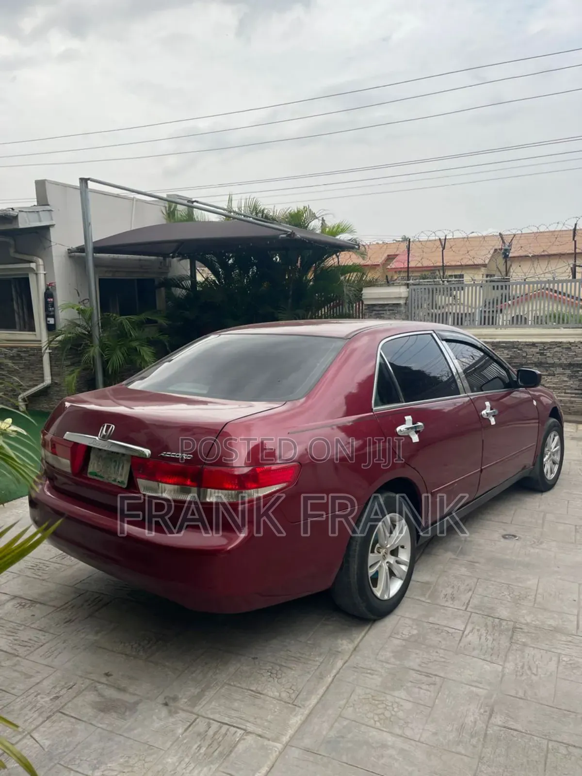 Honda Accord 2004 Red