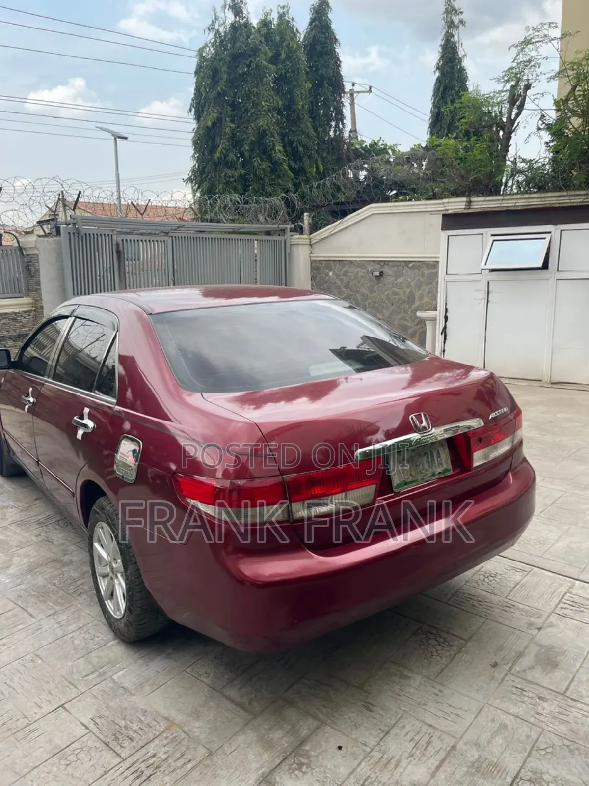 Honda Accord 2004 Red