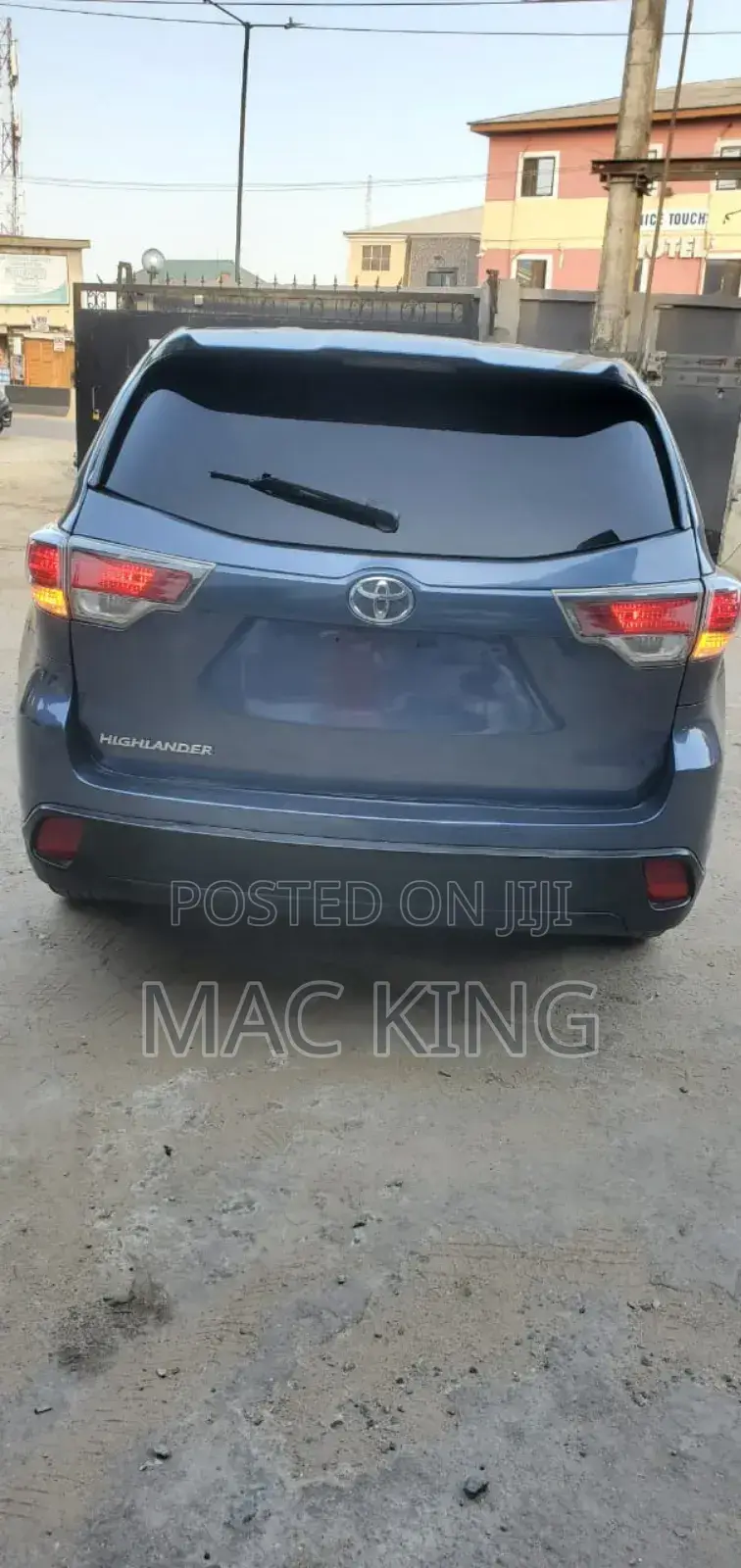 Toyota Highlander 2016 Blue
