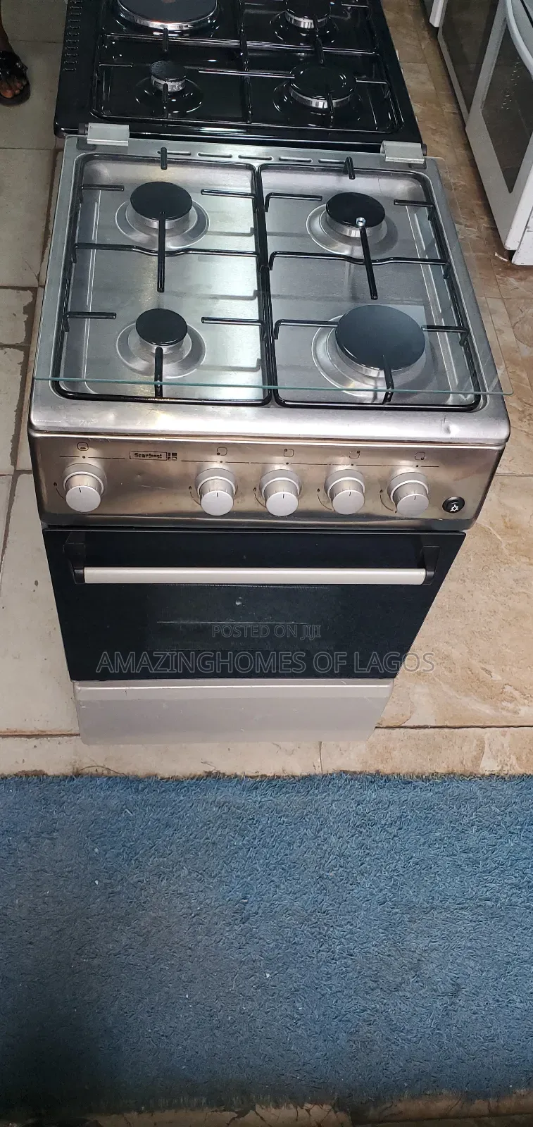 Premium Quality 50by50 Cm Standard Uk Used Gas Cooker 4 Burners Gas
