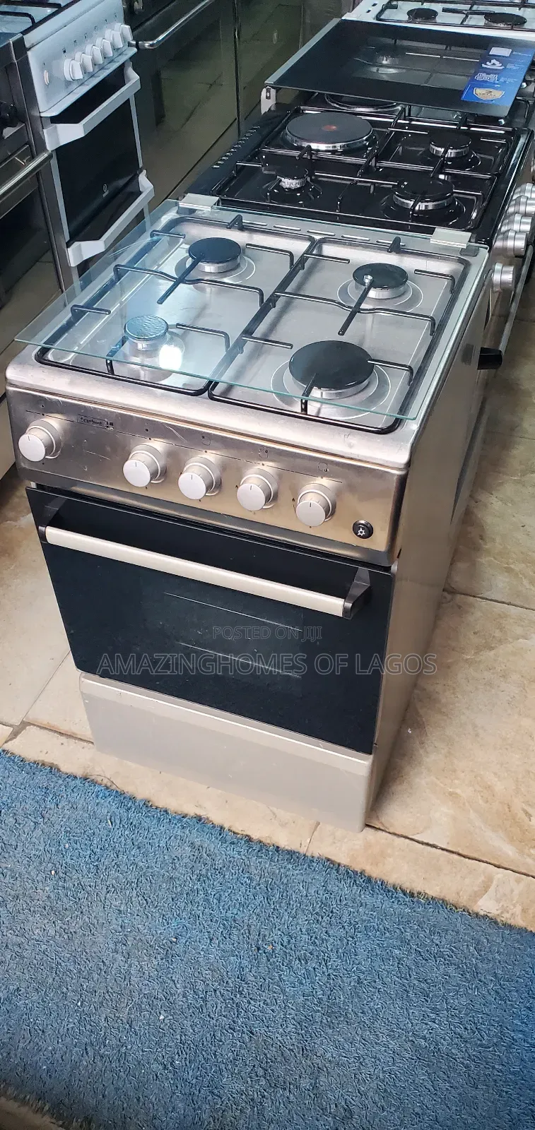 Premium Quality 50by50 Cm Standard Uk Used Gas Cooker 4 Burners Gas