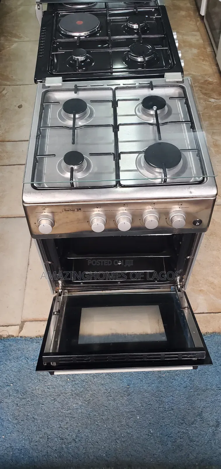 Premium Quality 50by50 Cm Standard Uk Used Gas Cooker 4 Burners Gas