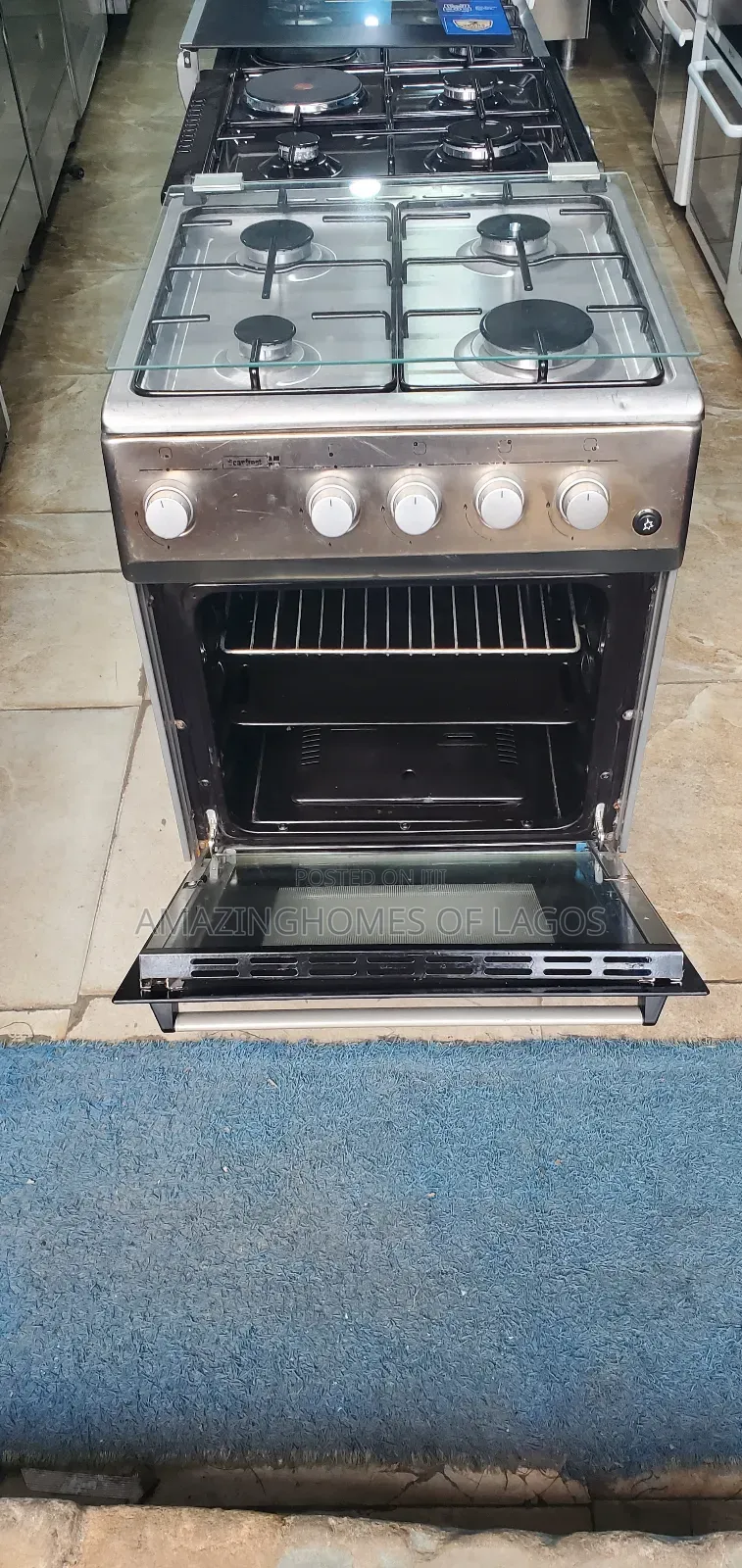Premium Quality 50by50 Cm Standard Uk Used Gas Cooker 4 Burners Gas