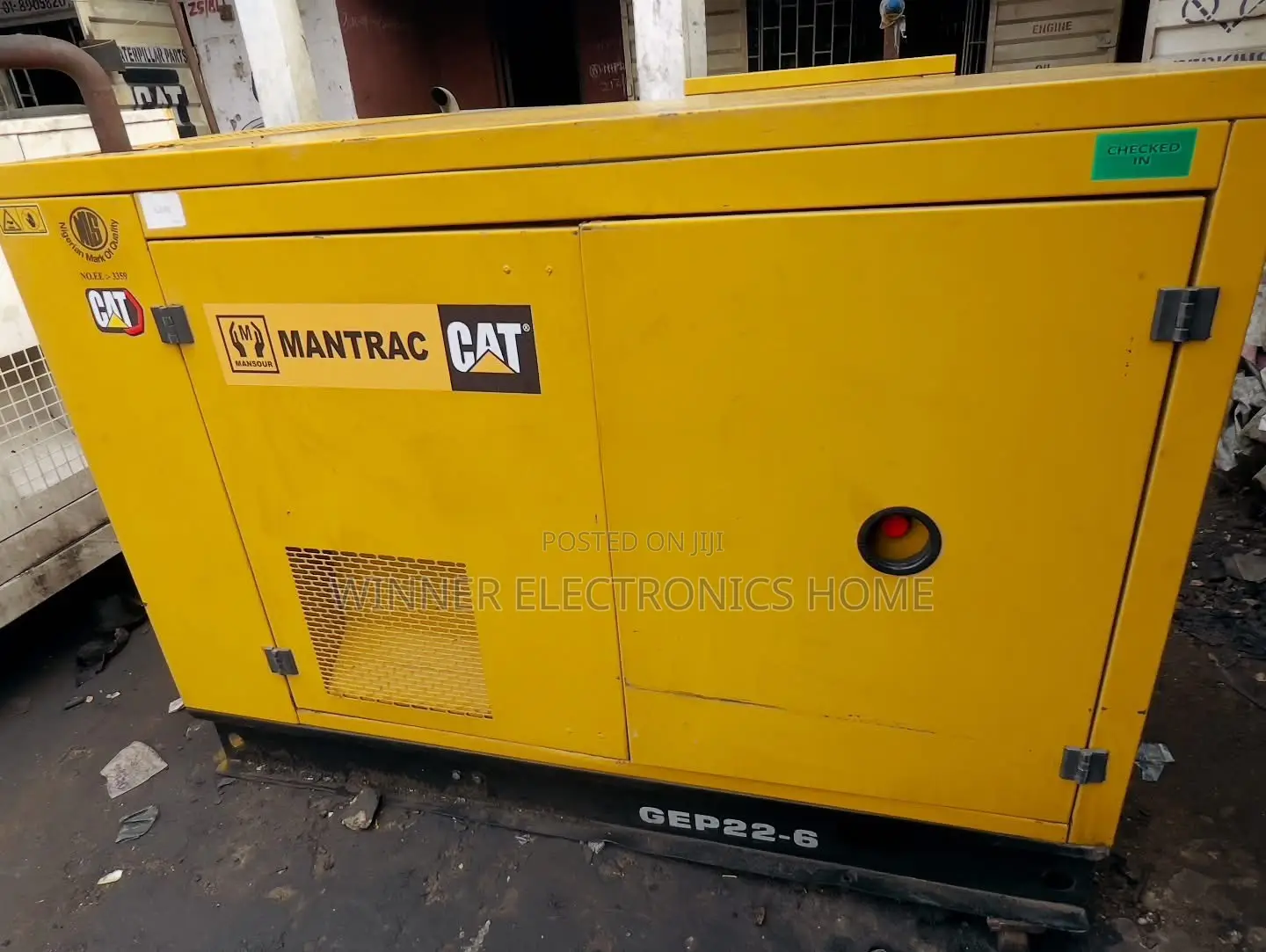 Caterpillar Mantrac, 22kva. Neatly Used Soundproof