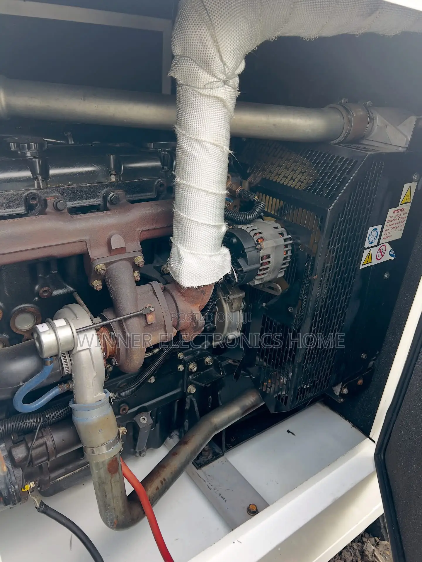 1104 Uk Perkins Dg, 100kva. Neatly Used Soundproof