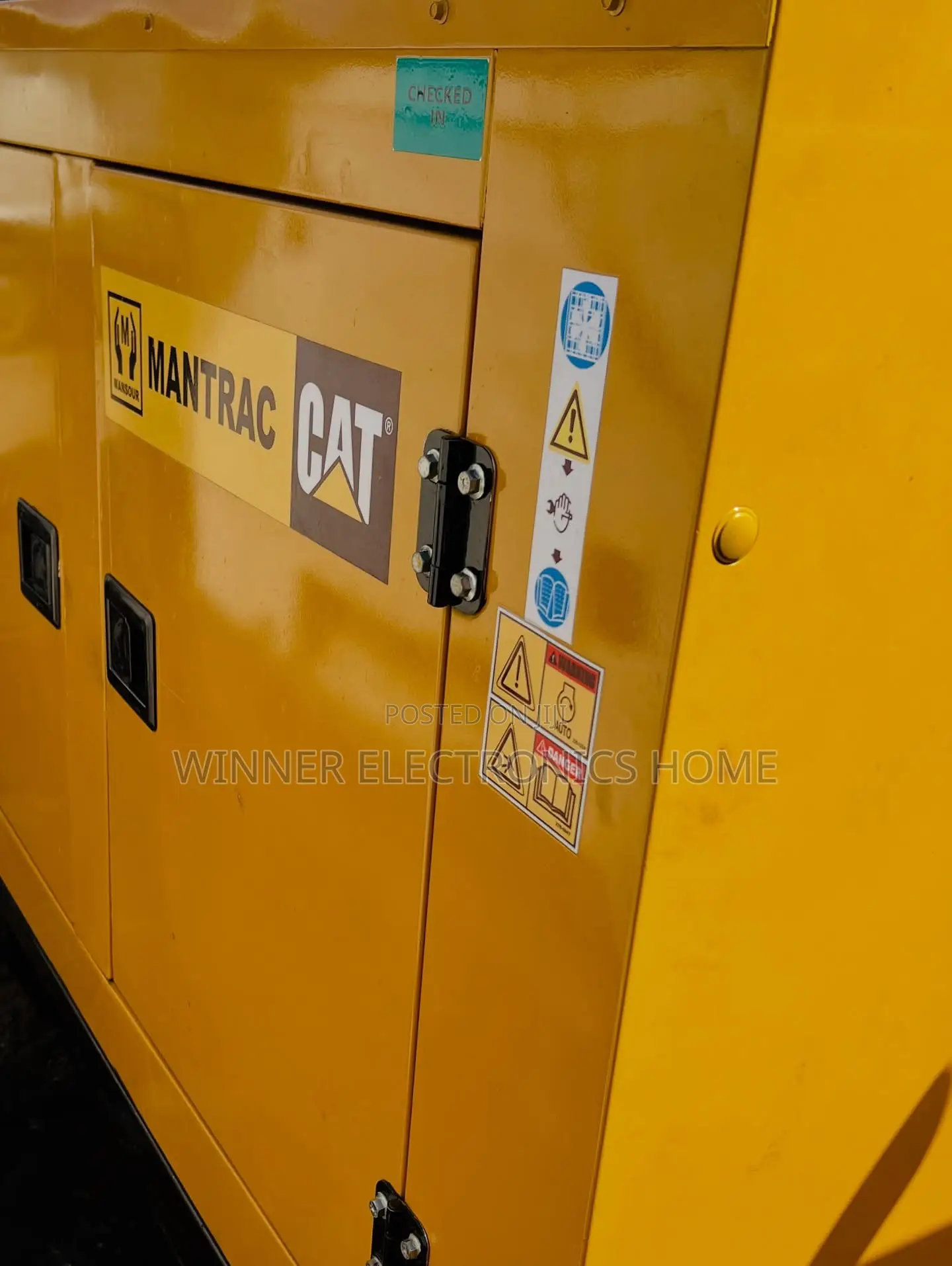 Caterpillar Mantrac, 30kva. Neatly Used Soundproof