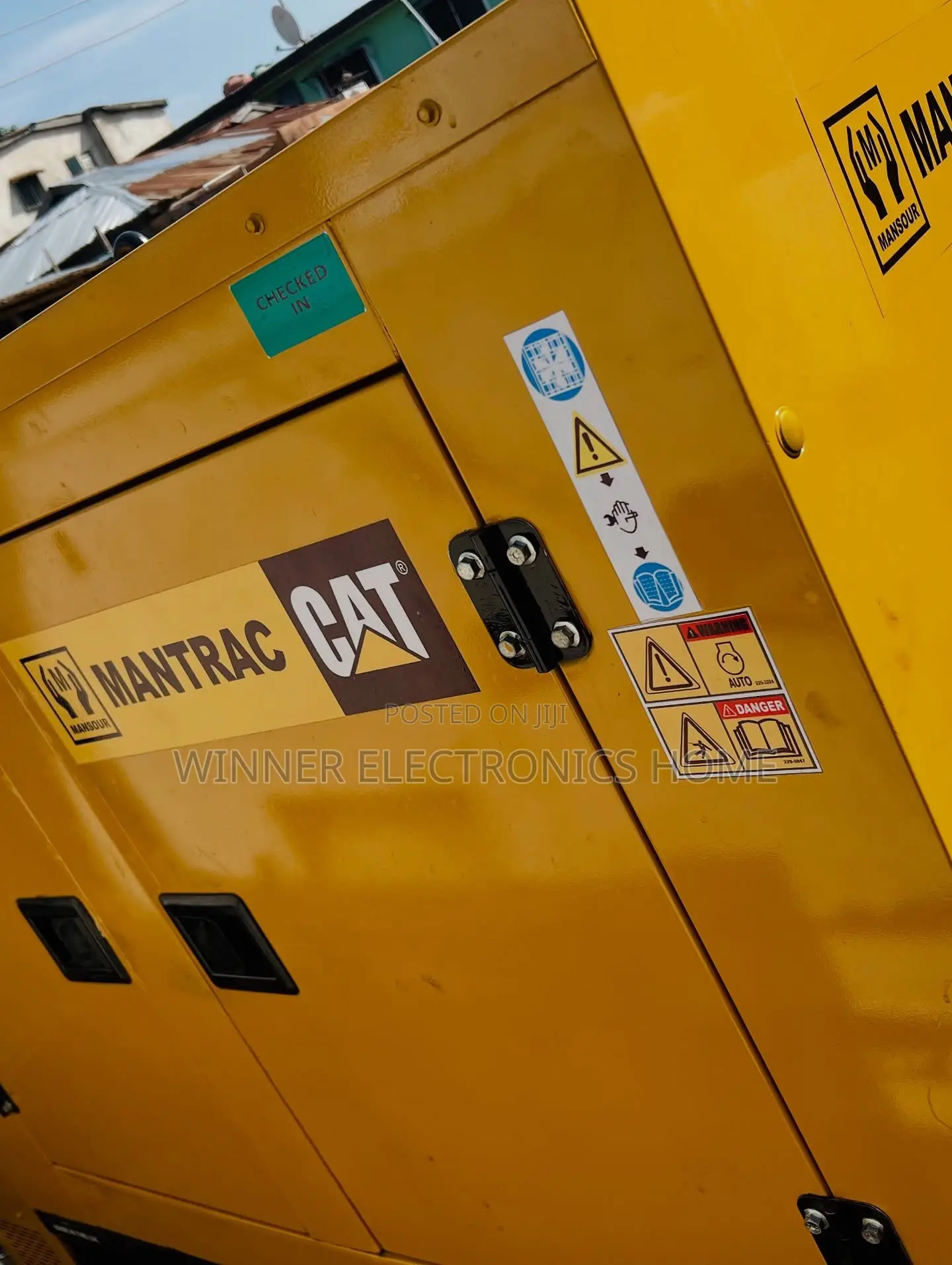 Caterpillar Mantrac, 30kva. Neatly Used Soundproof