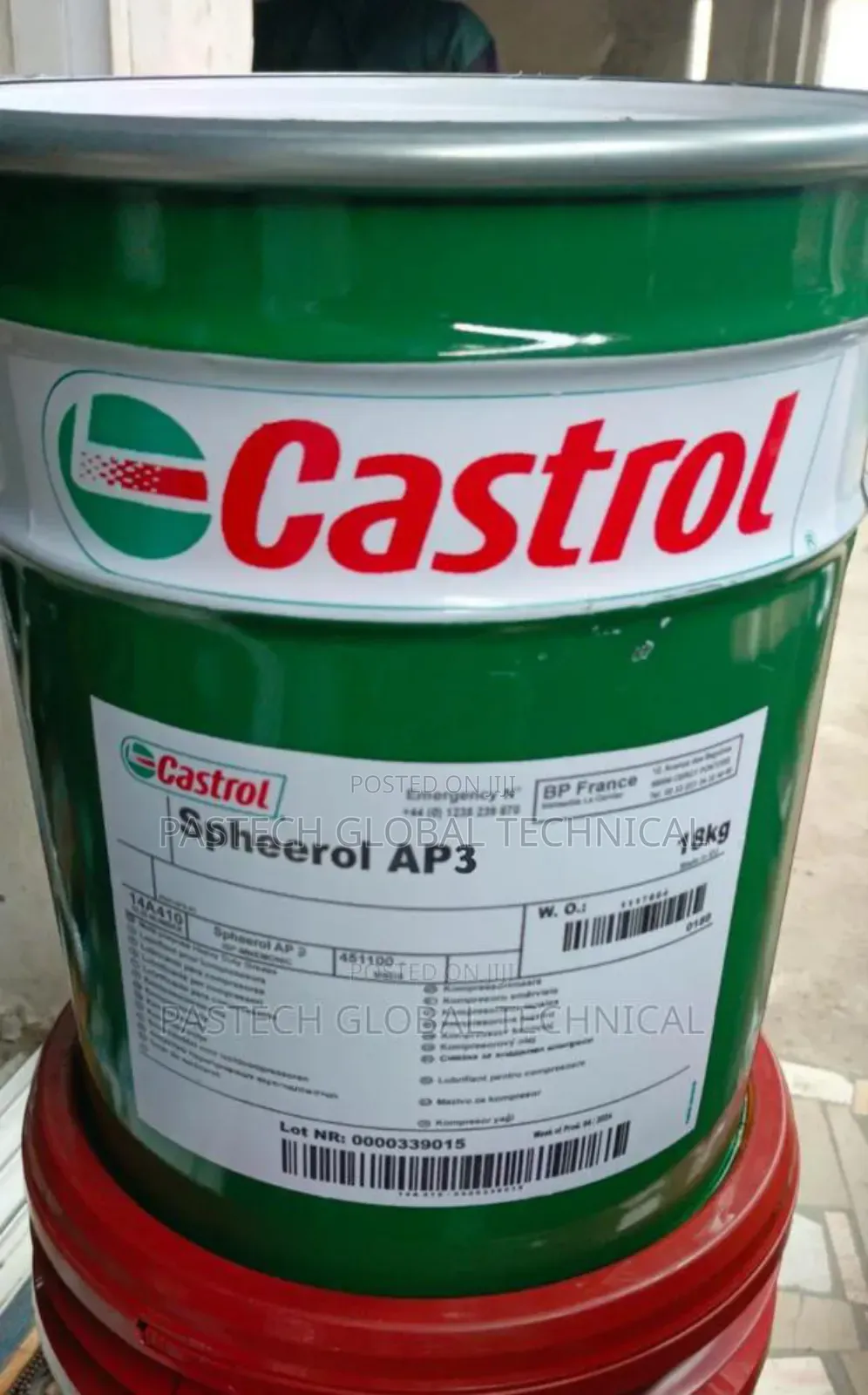 Castrol Spheerol Ap 3 Multi-Purpose (18kg)