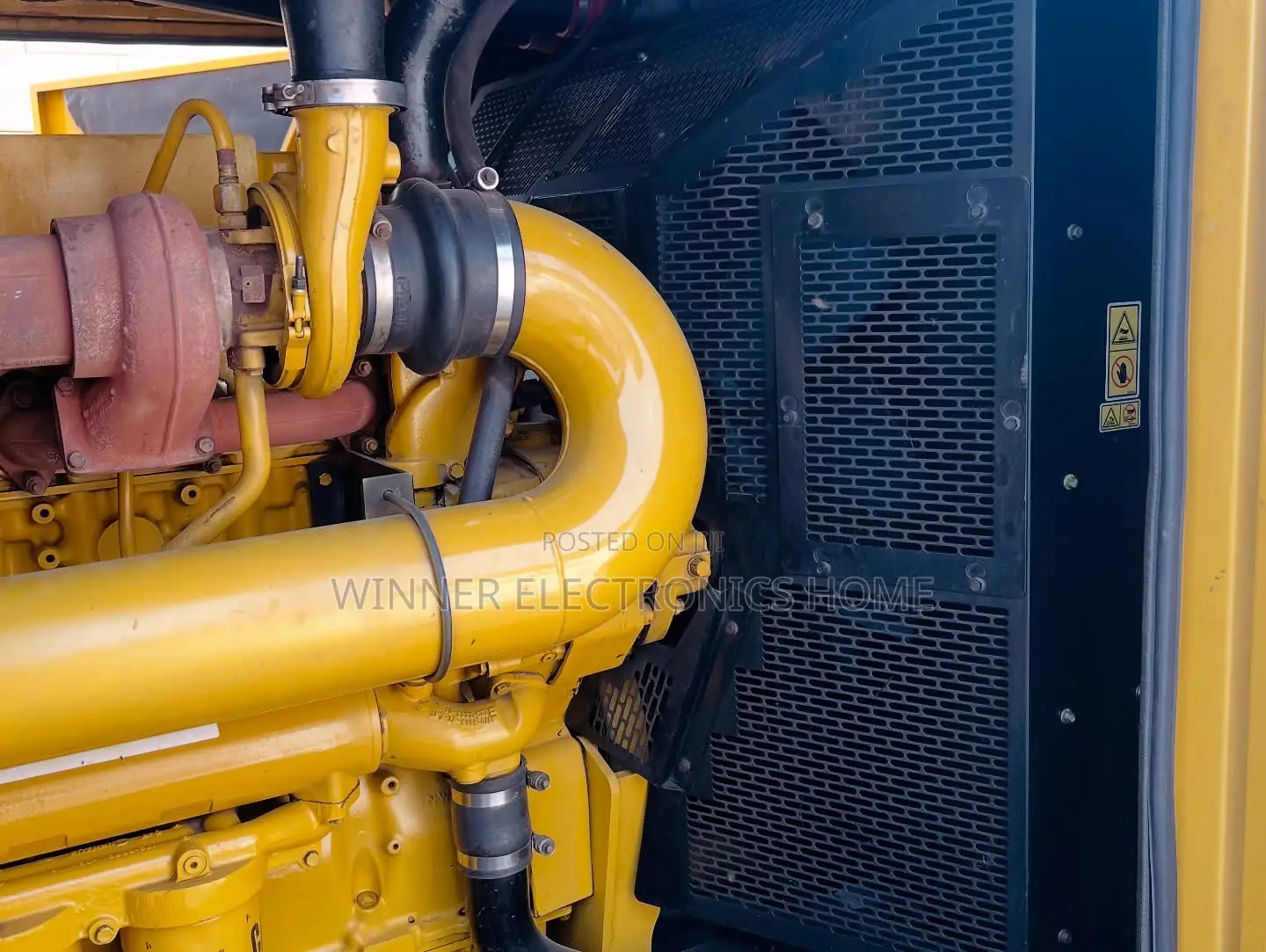 C18 Cat, 650kva. Neatly Used Soundproof