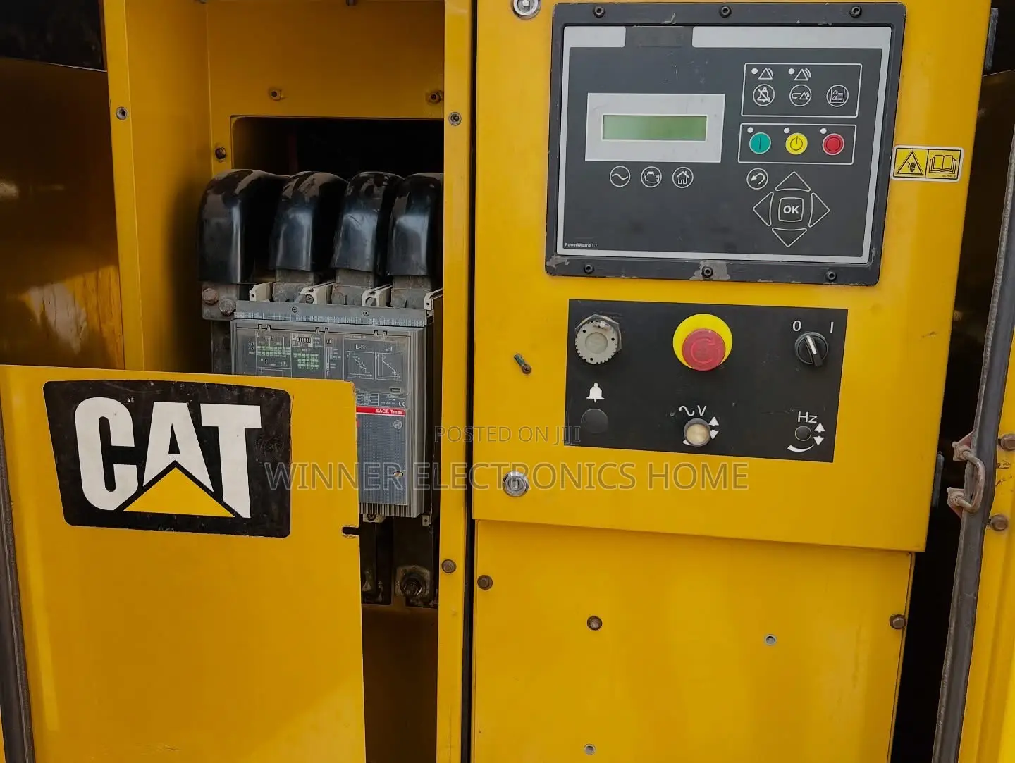 C18 Cat, 650kva. Neatly Used Soundproof