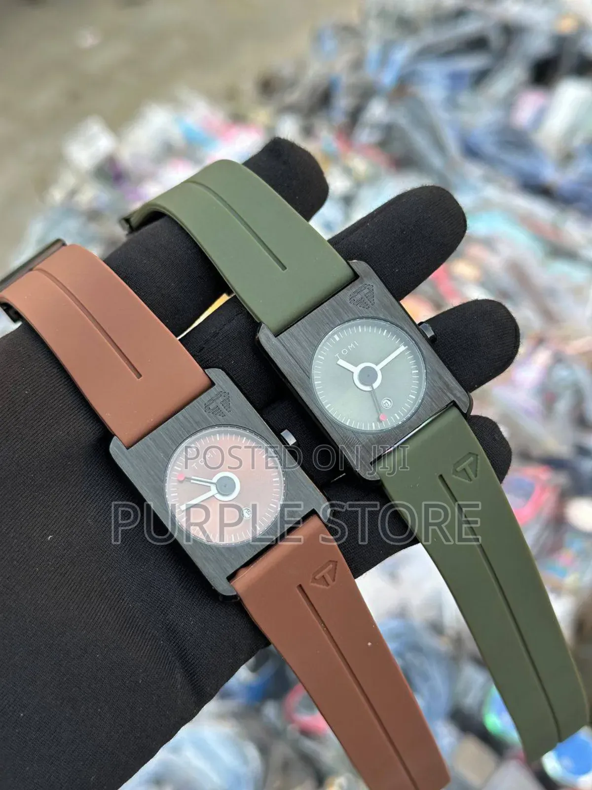 Tomi Unisex Rrubber - Strap - Quality - Watches