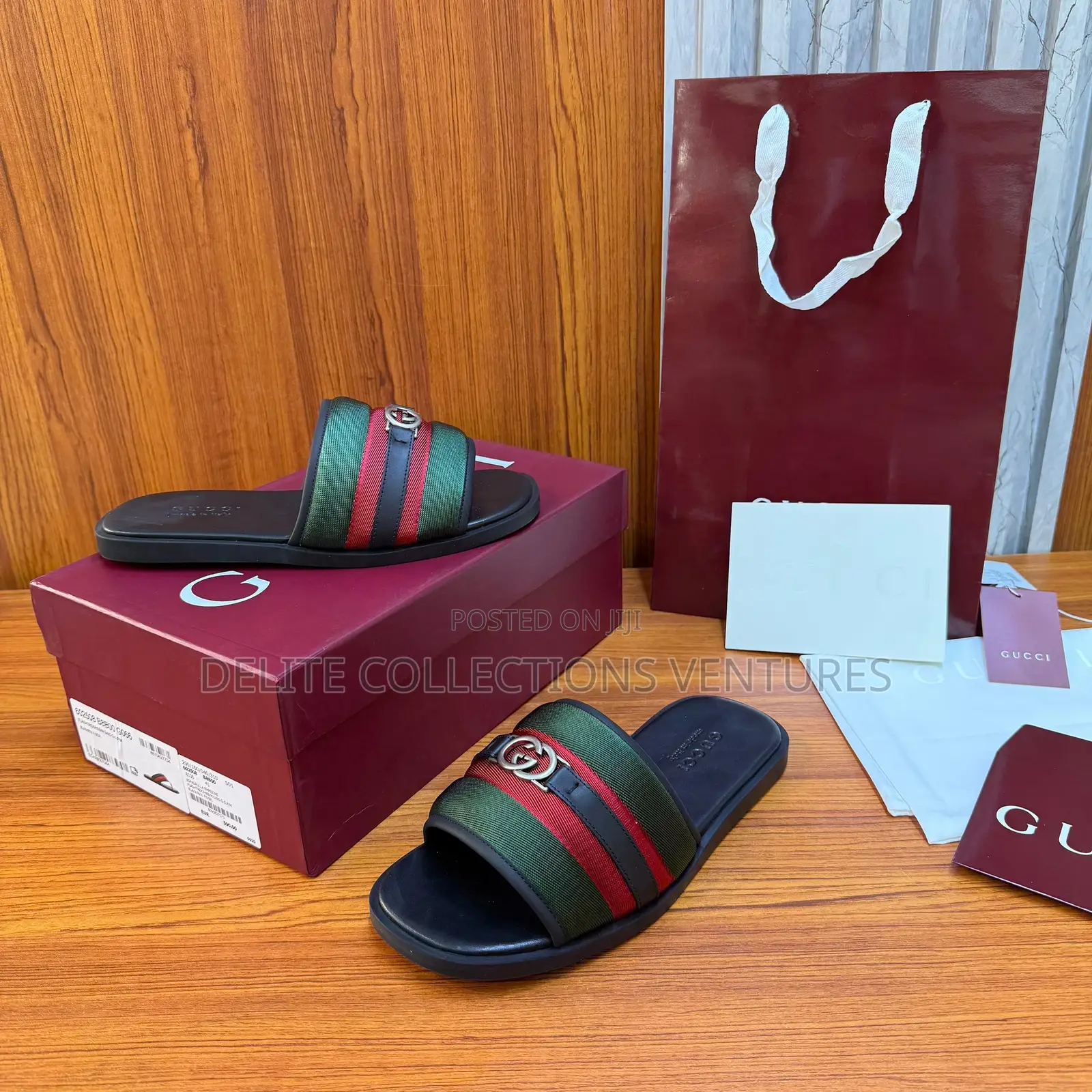 Luxury Update Gucci Men's Thong Sandal Slide With Interlocking G
