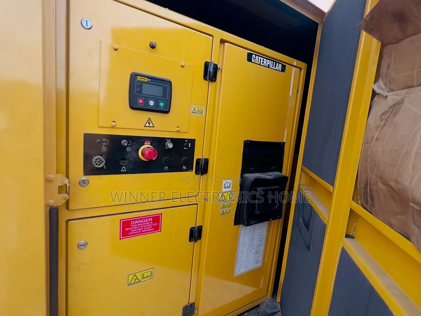 Caterpillar 350/400kva  3406 Super Rugged Soundproof Diesel Generator