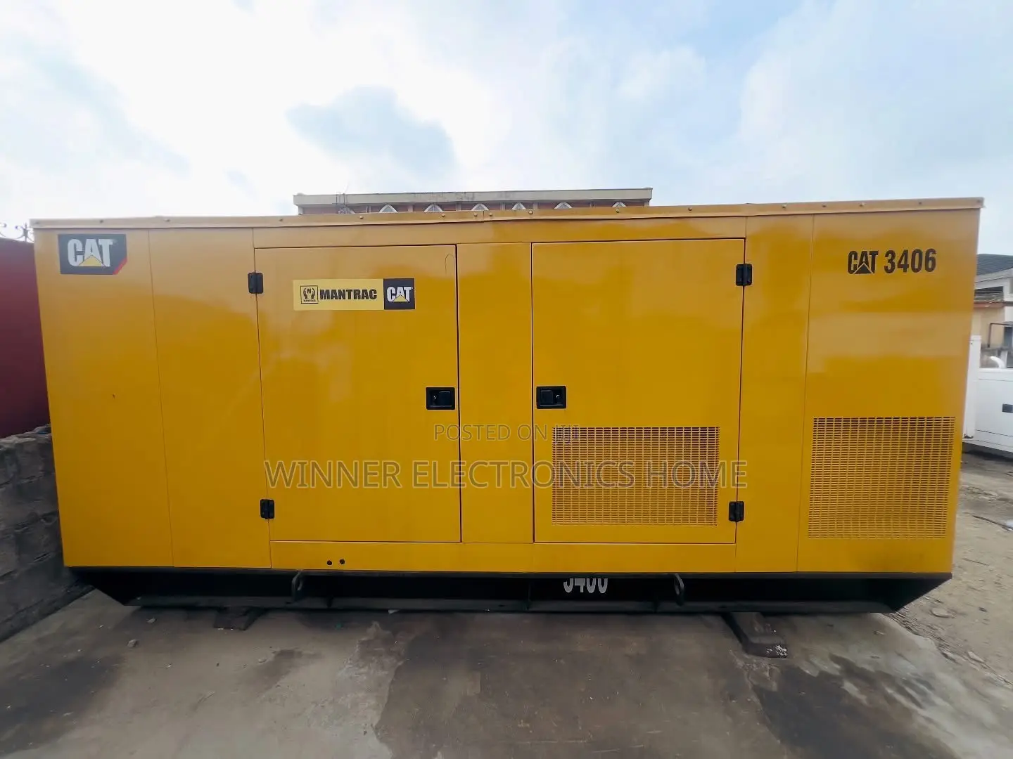 Caterpillar 350/400kva  3406 Super Rugged Soundproof Diesel Generator