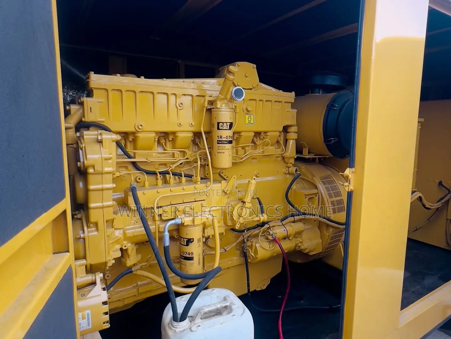 Caterpillar 350/400kva  3406 Super Rugged Soundproof Diesel Generator
