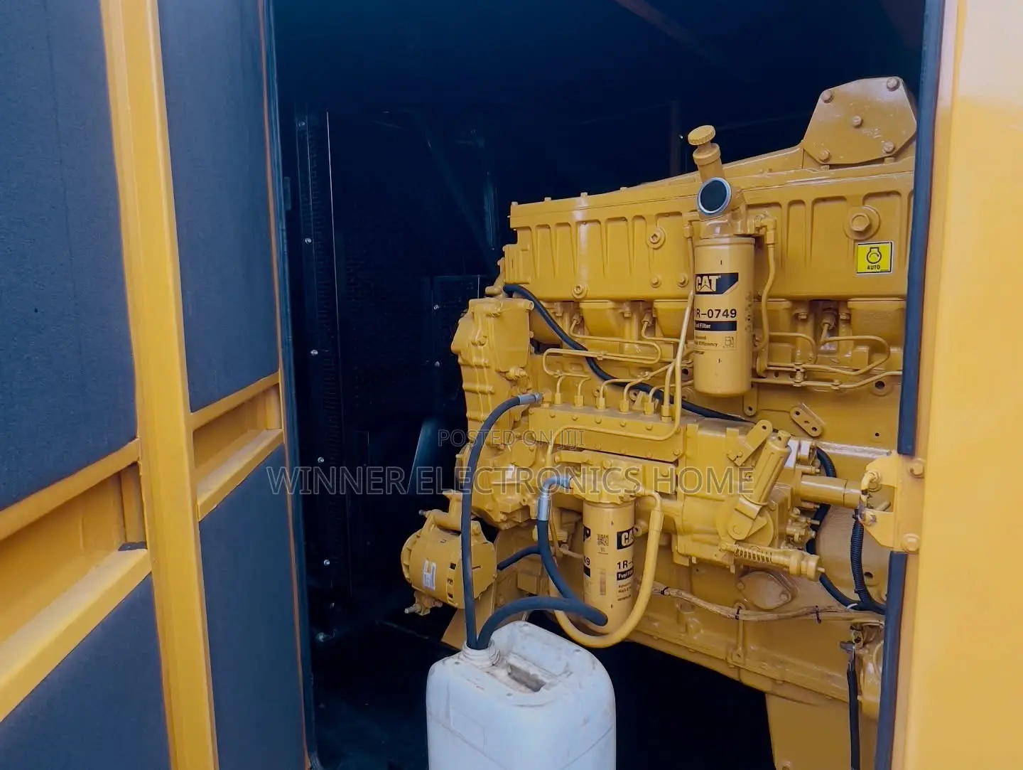 Caterpillar 350/400kva  3406 Super Rugged Soundproof Diesel Generator