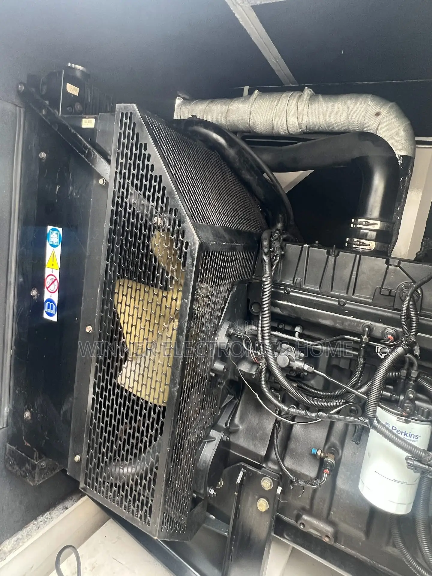 Jubailibros Uk Perkins, 250kva With 1300 Series Engine Used Soundproof