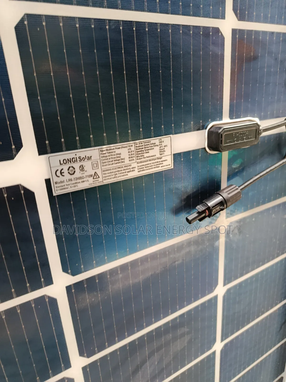710watt Longi Solar Panel Halfcourt