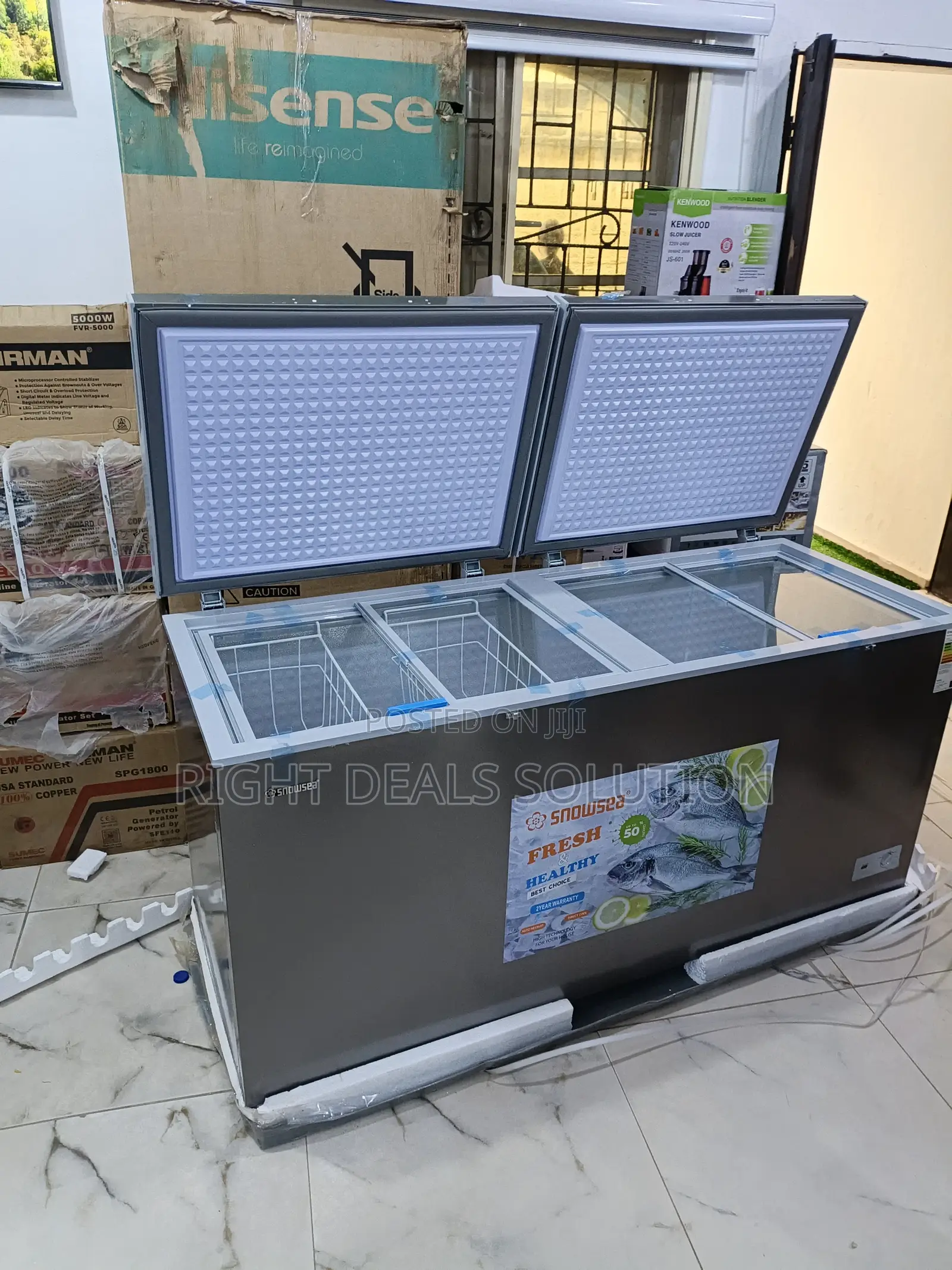 Bd-700 Snowsea Commercial Deep Freezer – 700 Liters of Pure Cold