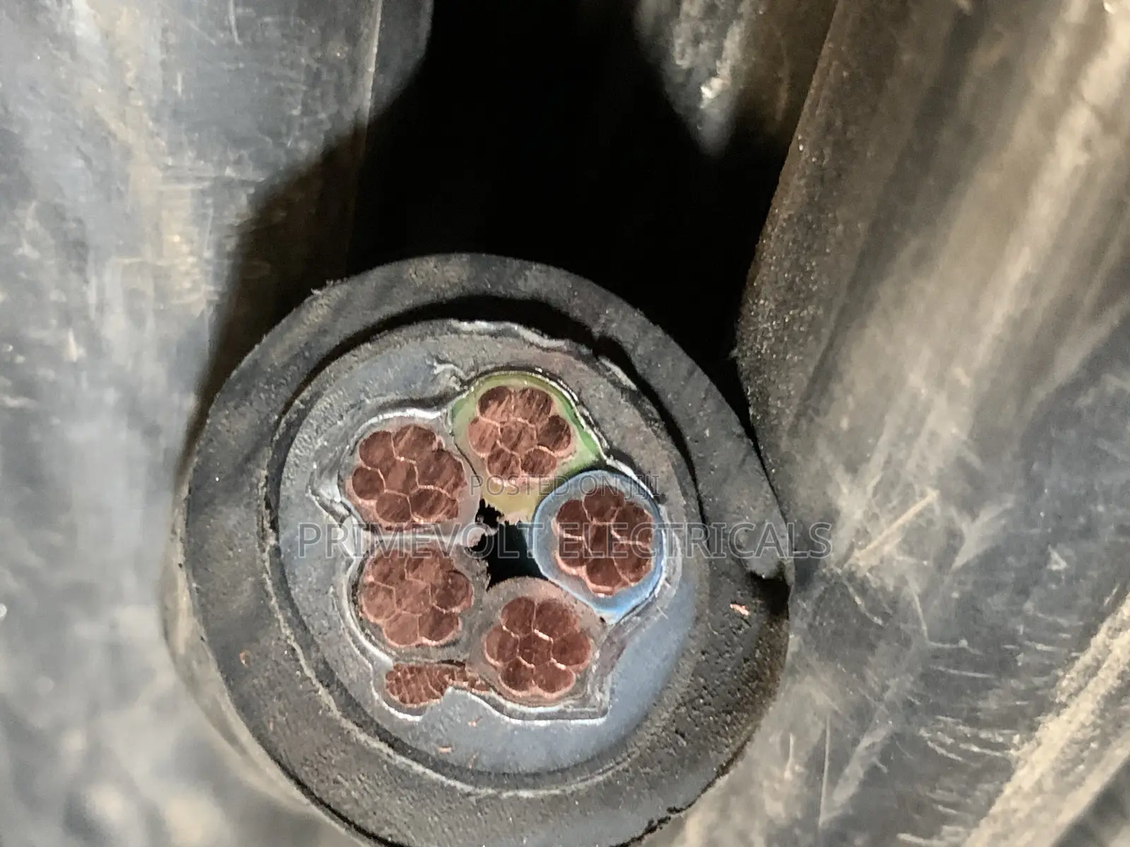 25mm 5core PVC Cable Non Armoured