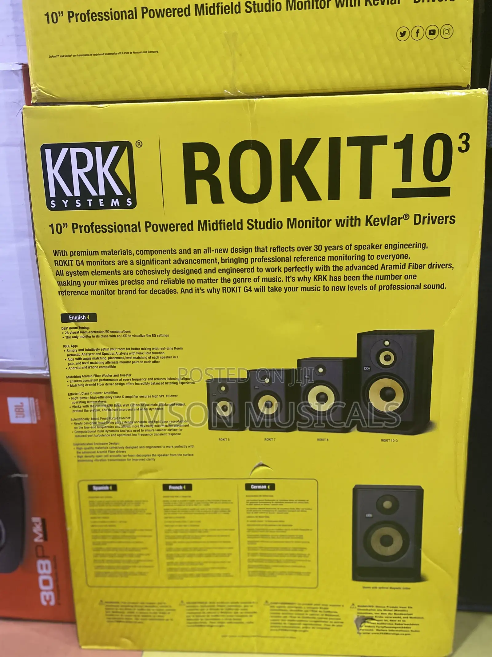 KRK Rokit10 Studio Monitor Speakers