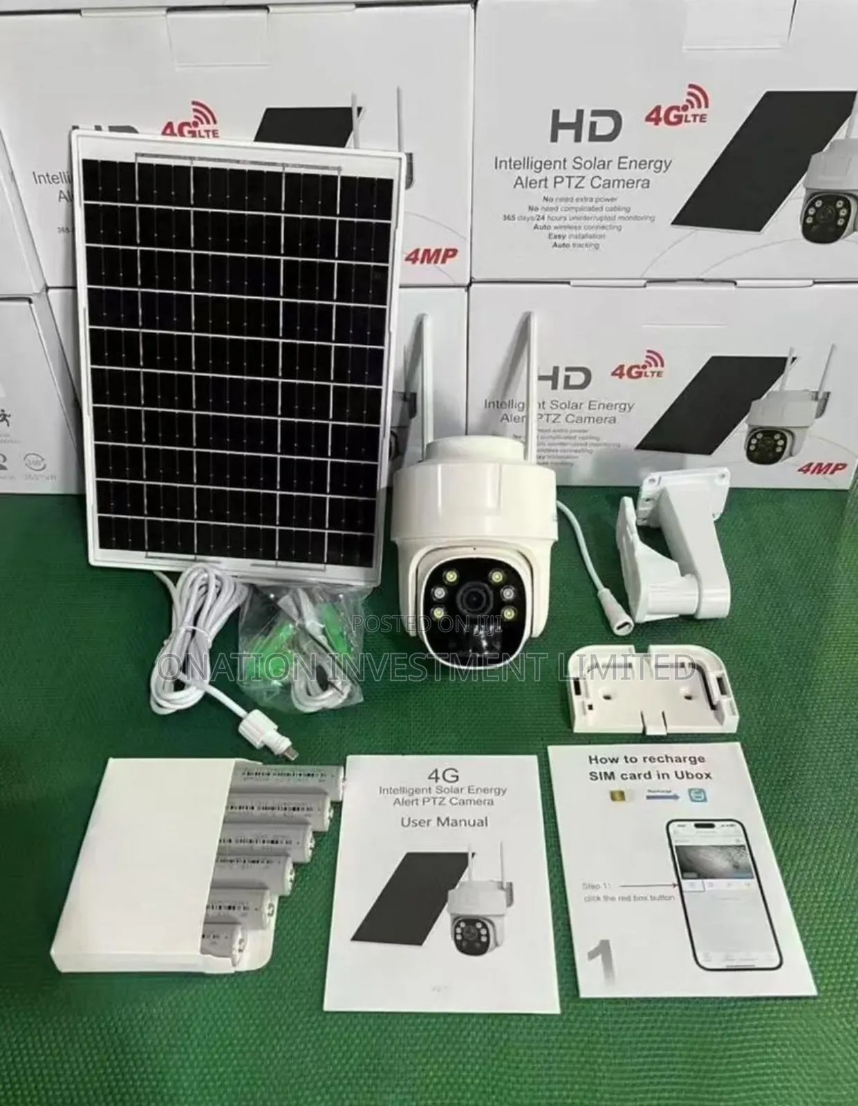 Single Lens Ubox Solar Camera