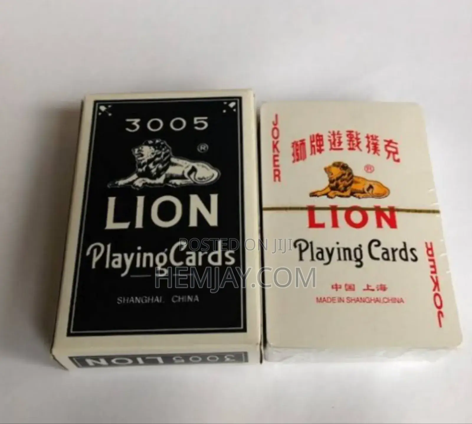 Lion Card/ "Joker" Playing Card (12pcs in a Pack)