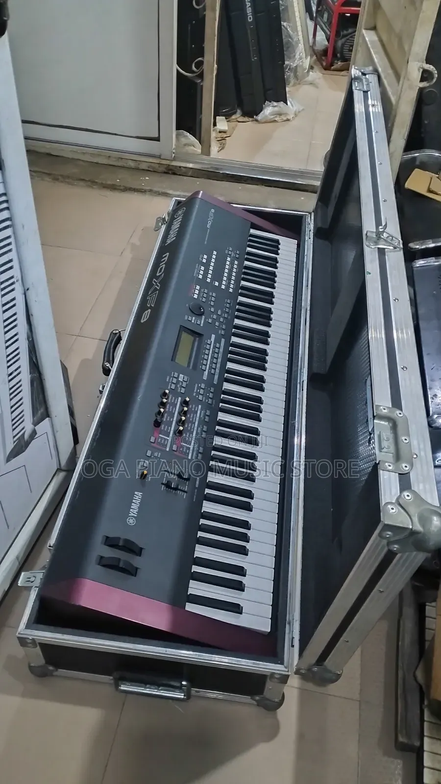 Yamaha Moxf8 With Flight Case