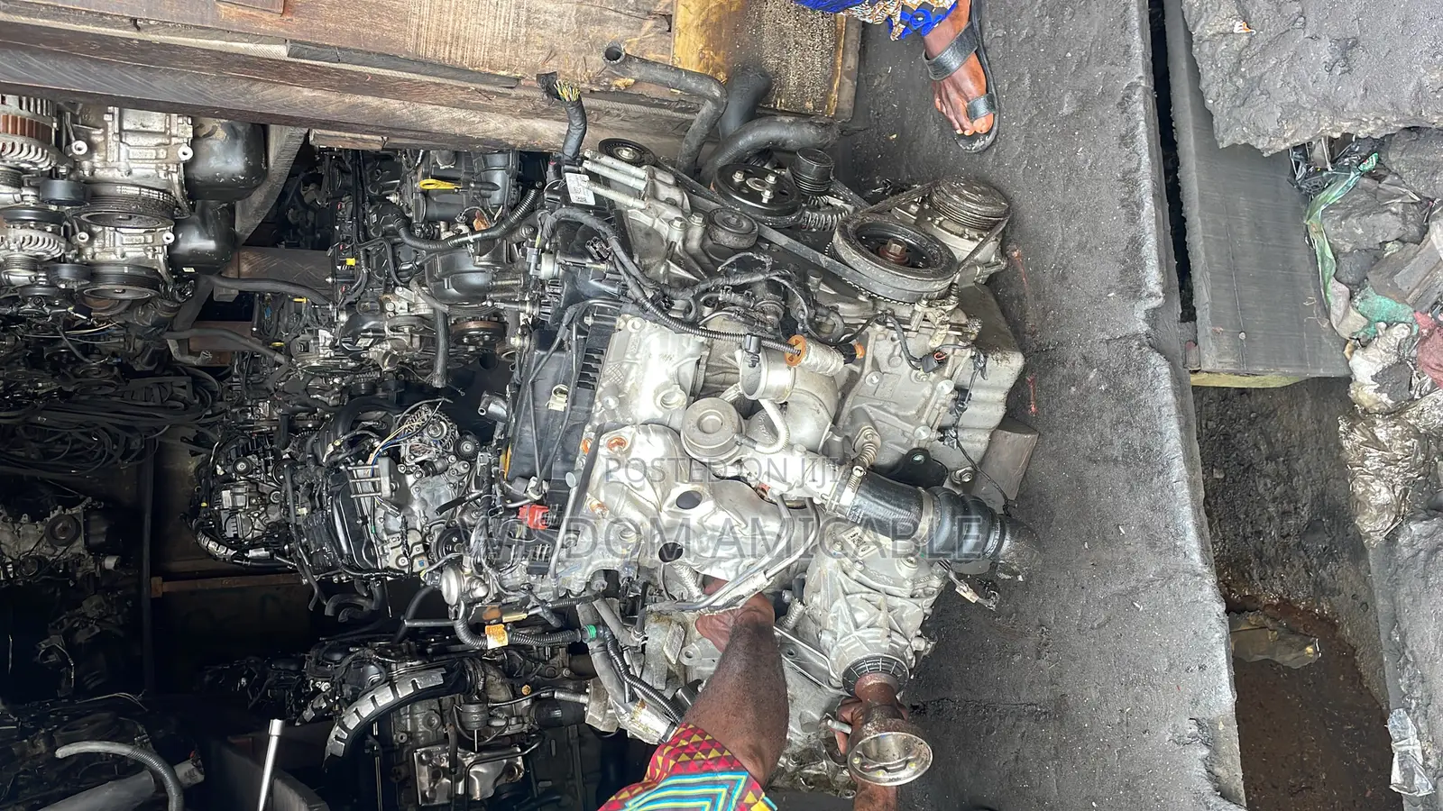 Complete Engine Ford Edge 2.0 2017 Turbo Sold With Warranty