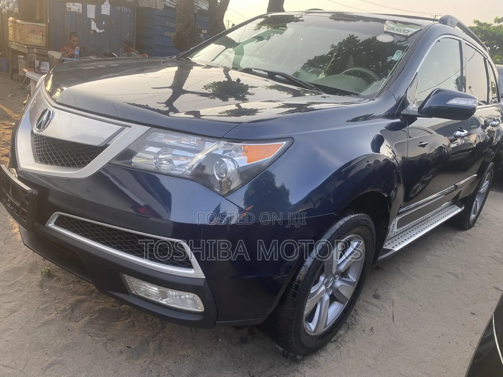 Acura MDX Advance Package SUV AWD (3.7L 6cyl 6A) 2012 Blue