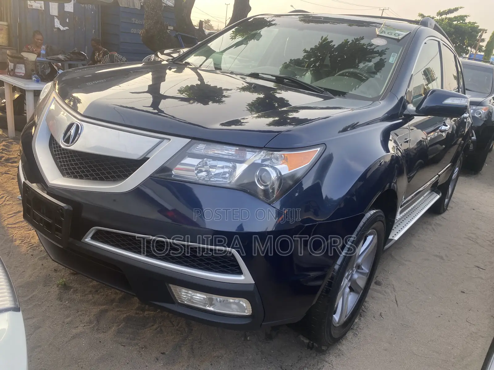 Acura MDX Advance Package SUV AWD (3.7L 6cyl 6A) 2012 Blue