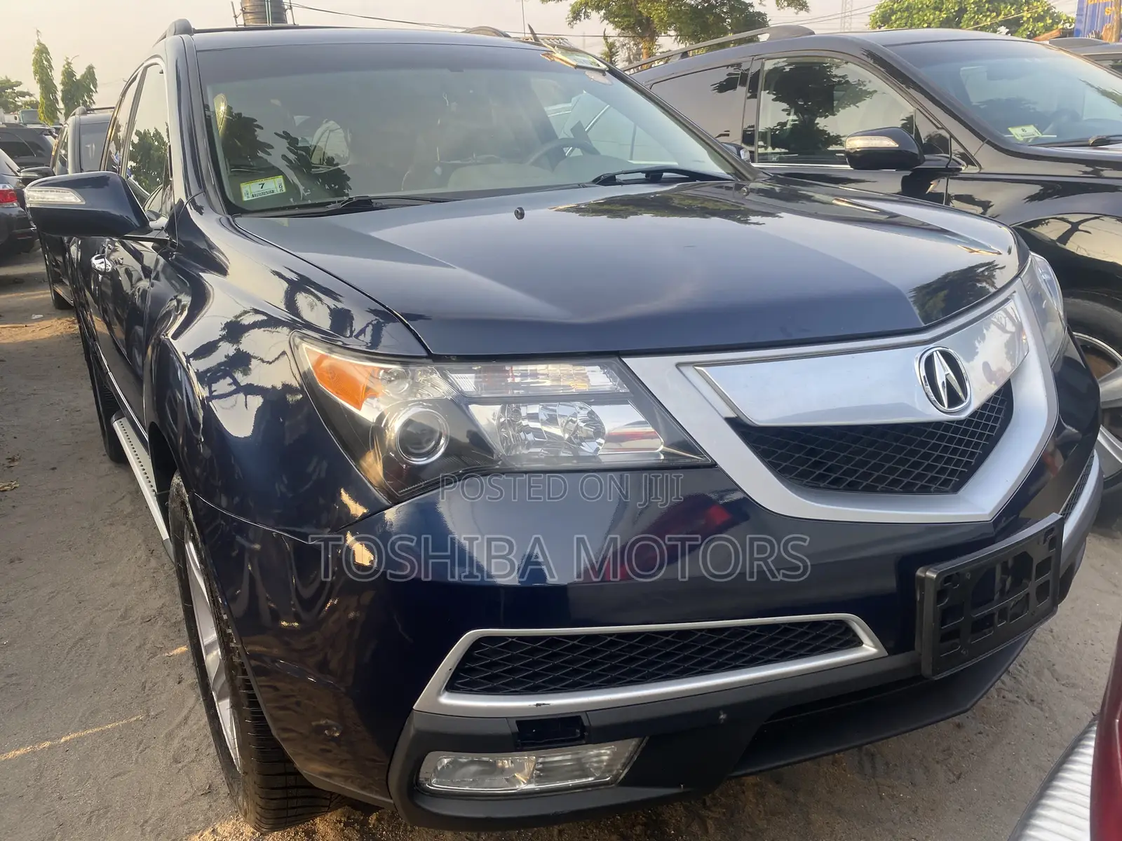 Acura MDX Advance Package SUV AWD (3.7L 6cyl 6A) 2012 Blue