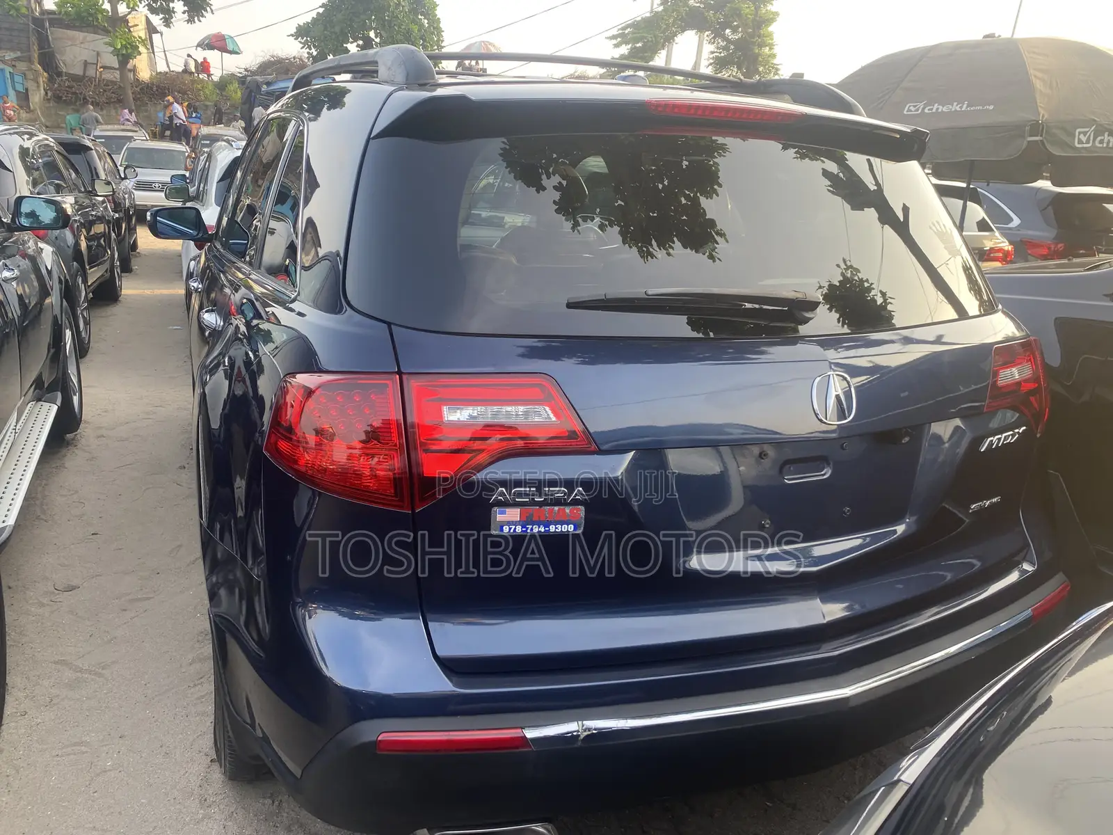 Acura MDX Advance Package SUV AWD (3.7L 6cyl 6A) 2012 Blue