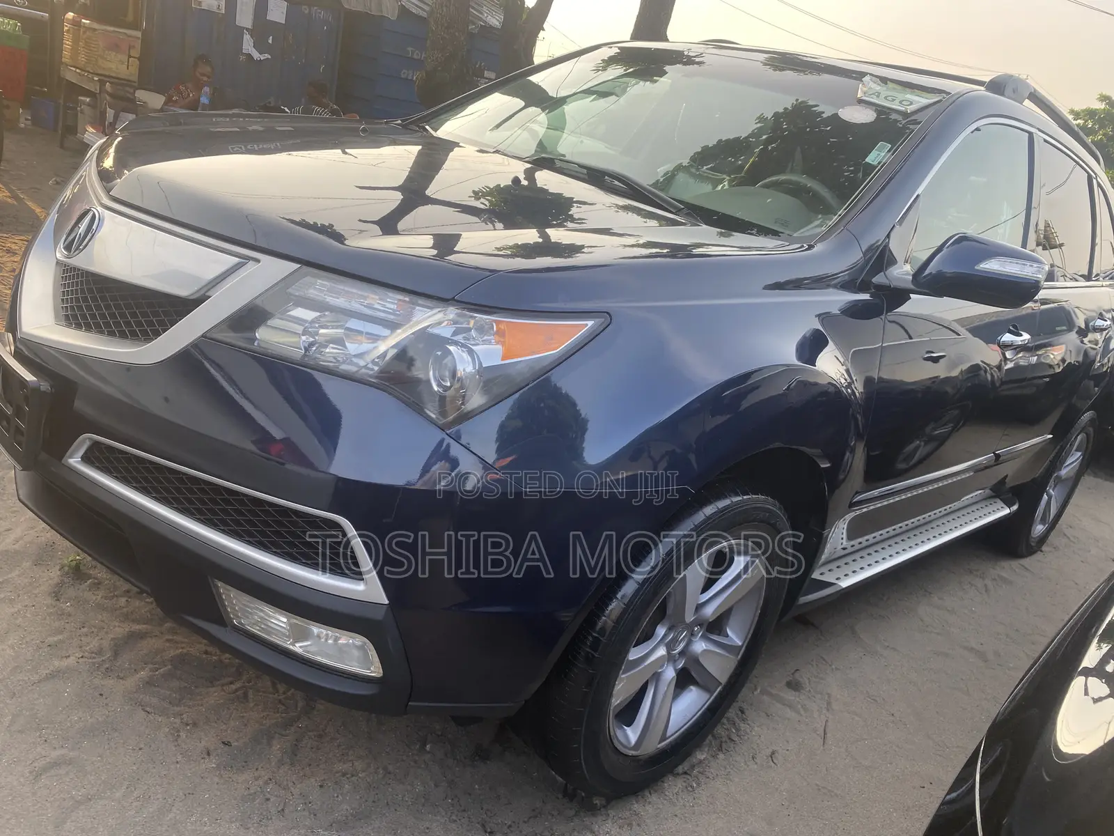 Acura MDX Advance Package SUV AWD (3.7L 6cyl 6A) 2012 Blue