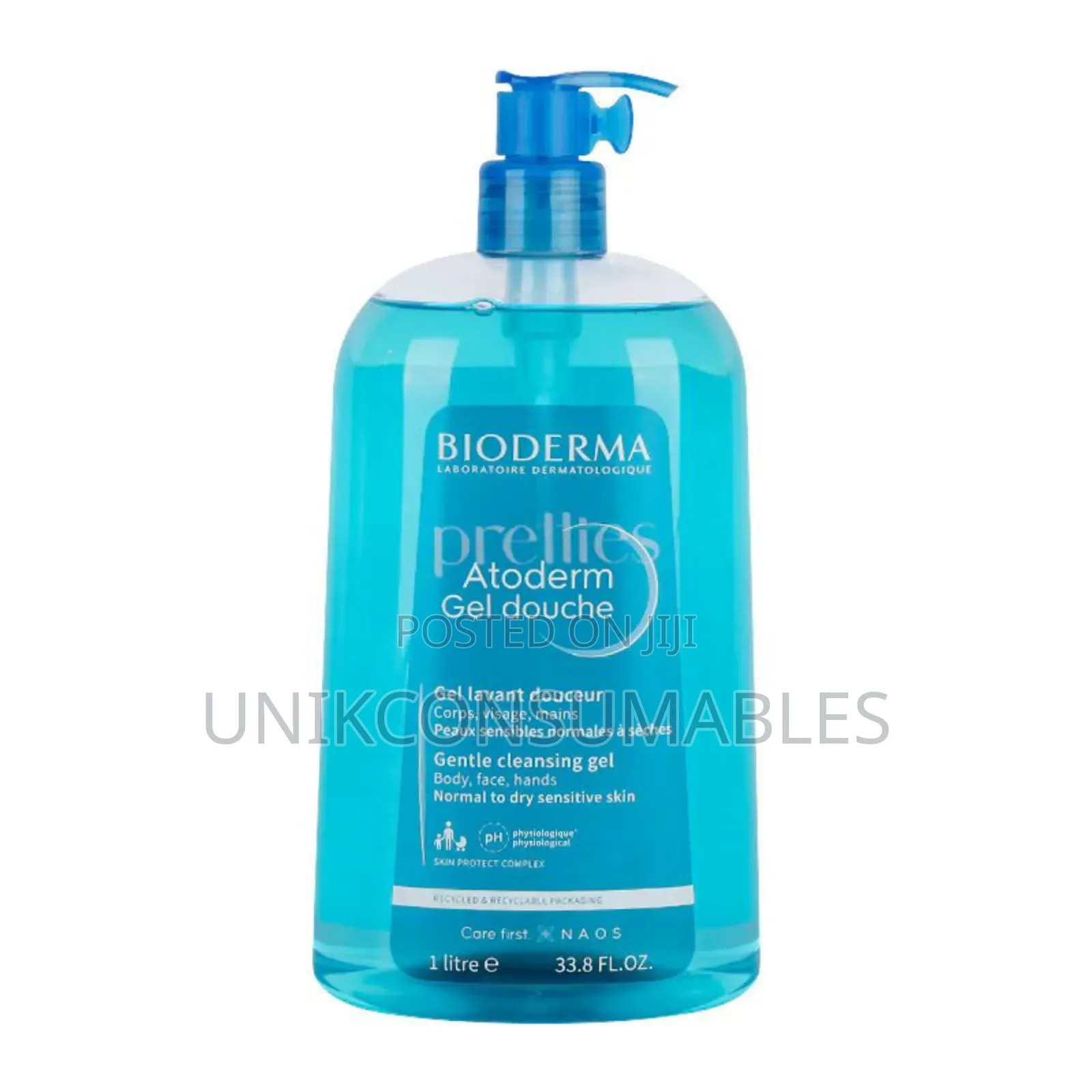 Bioderma Atoderm Gel Douche Ultra-Gentle Shower Gel 1l