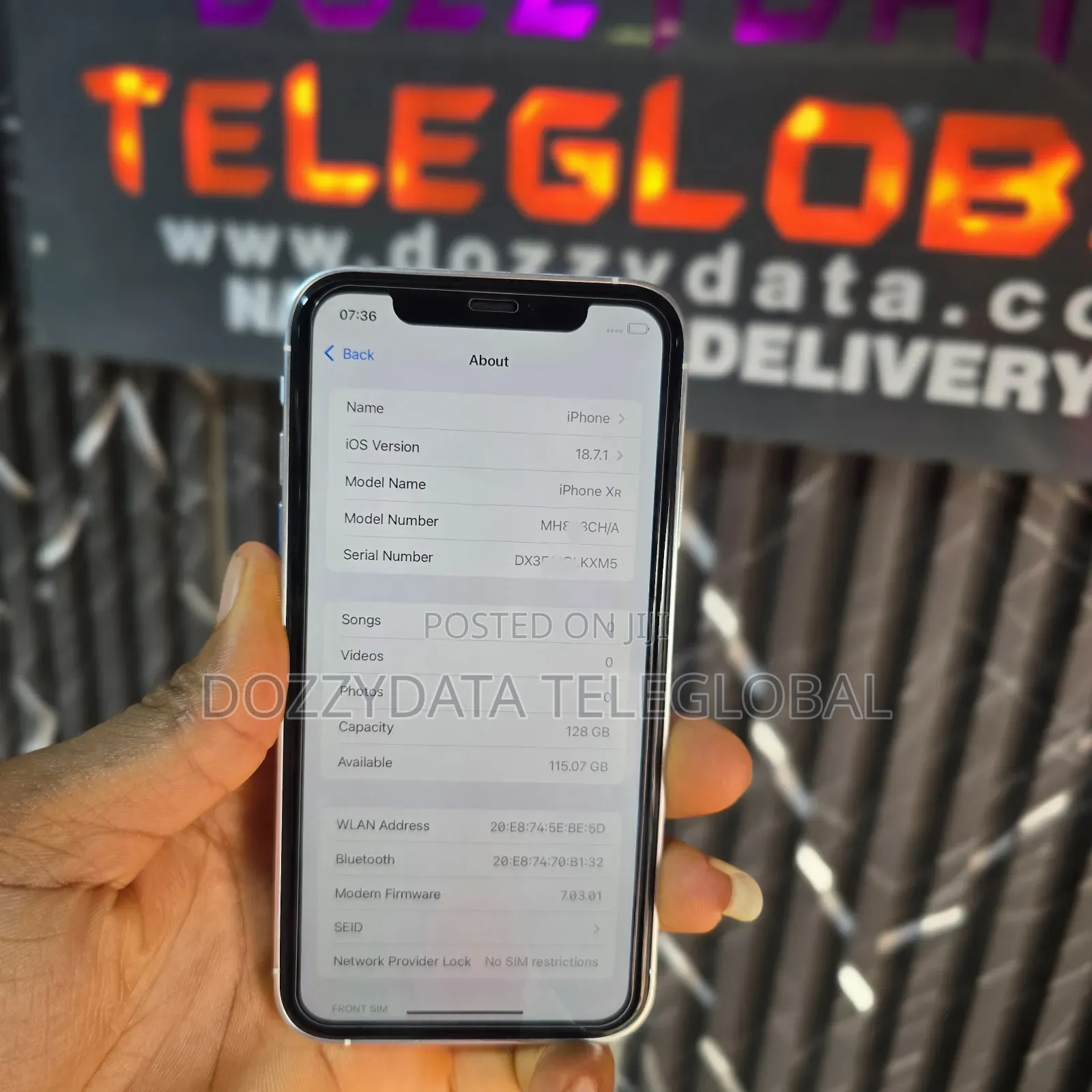 New Apple iPhone XR 128 GB White