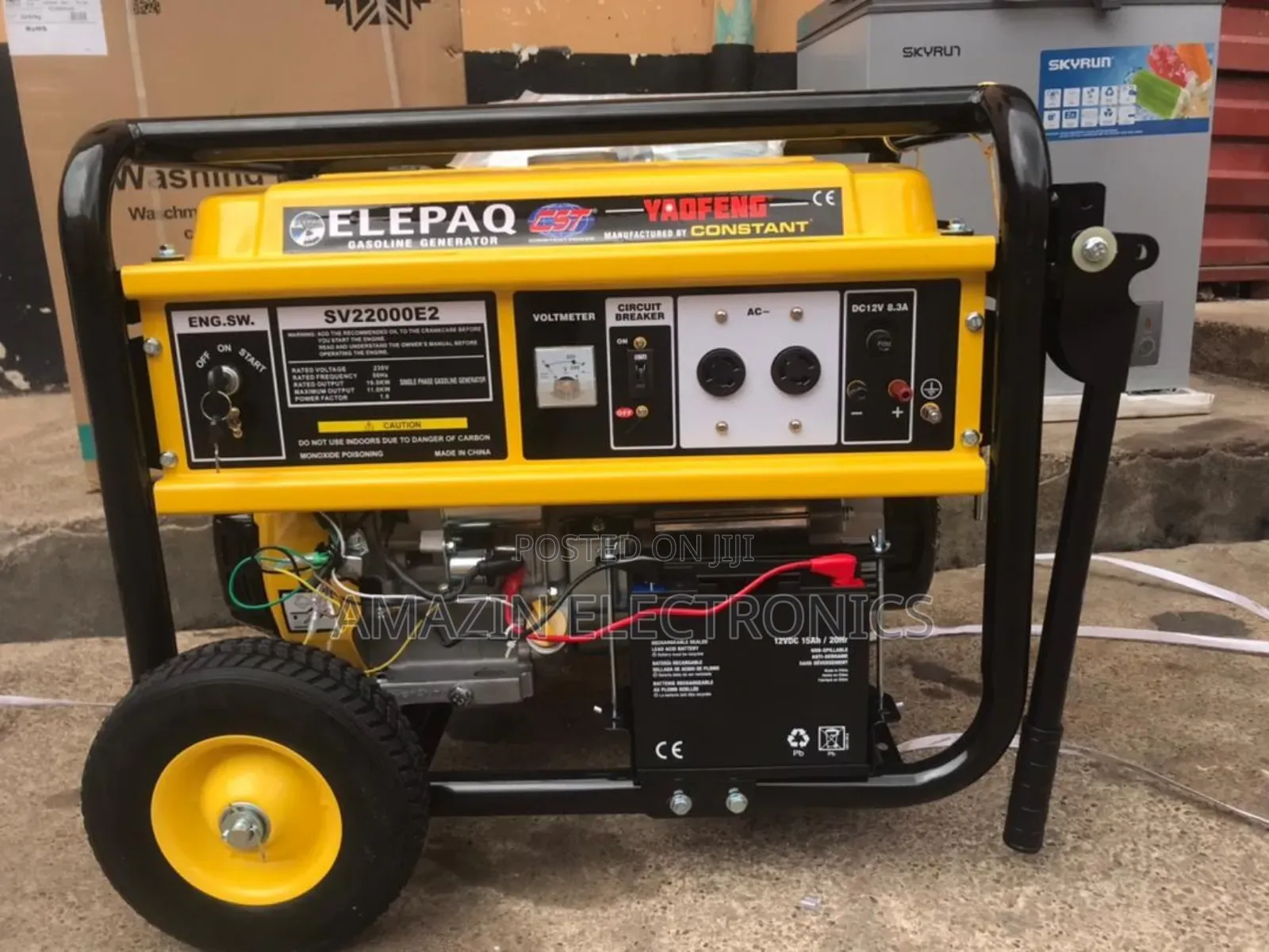 Original Elepaq Constant 11kva Generator