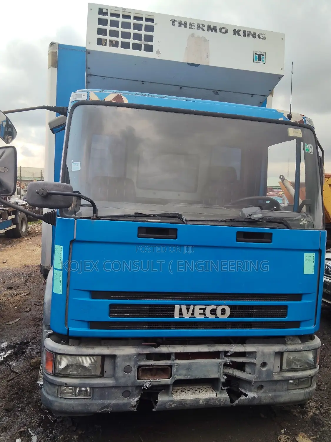 Foreign Used 2015 Iveco 4x2 Refrigerator Truck