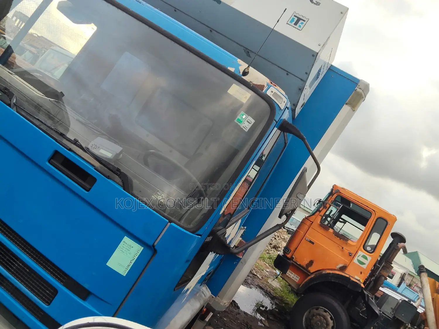 Foreign Used 2015 Iveco 4x2 Refrigerator Truck