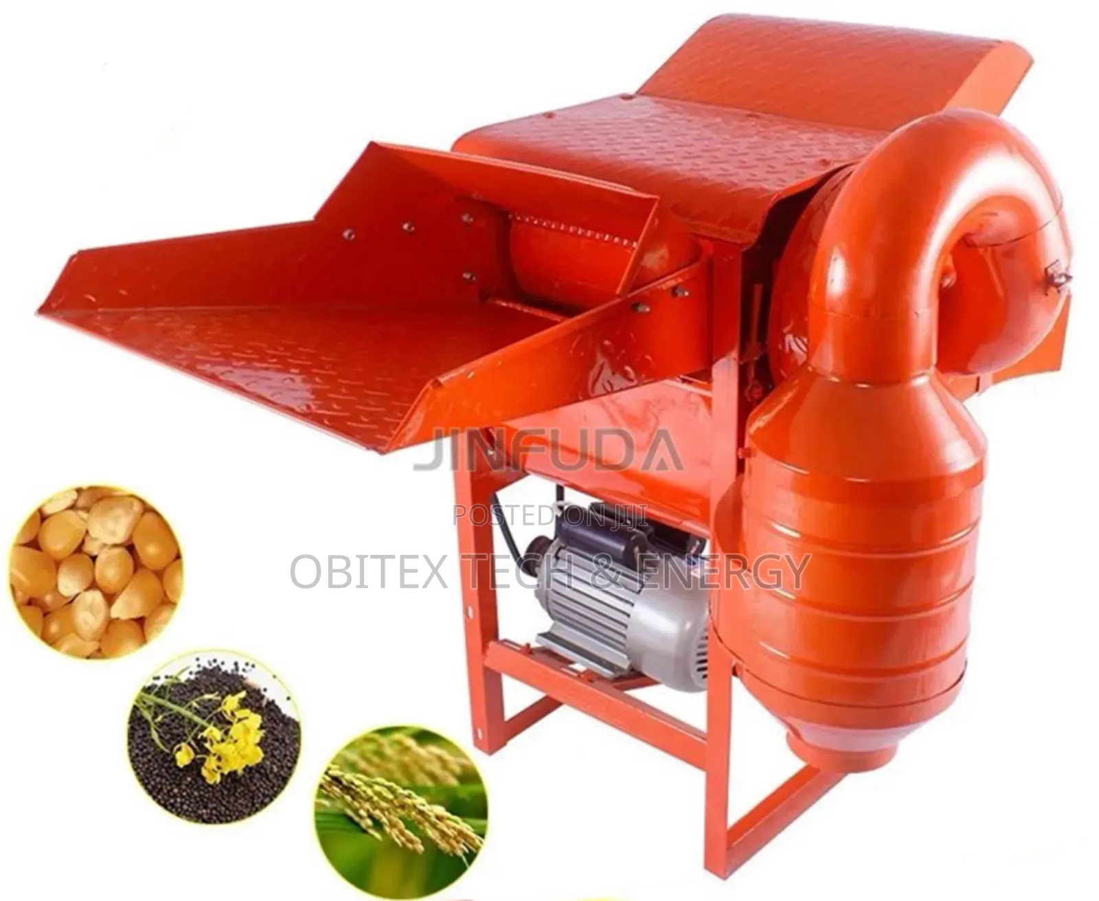Powerful Multipurpose Rice Thresher Maize Sheller – 500kg/Hr 