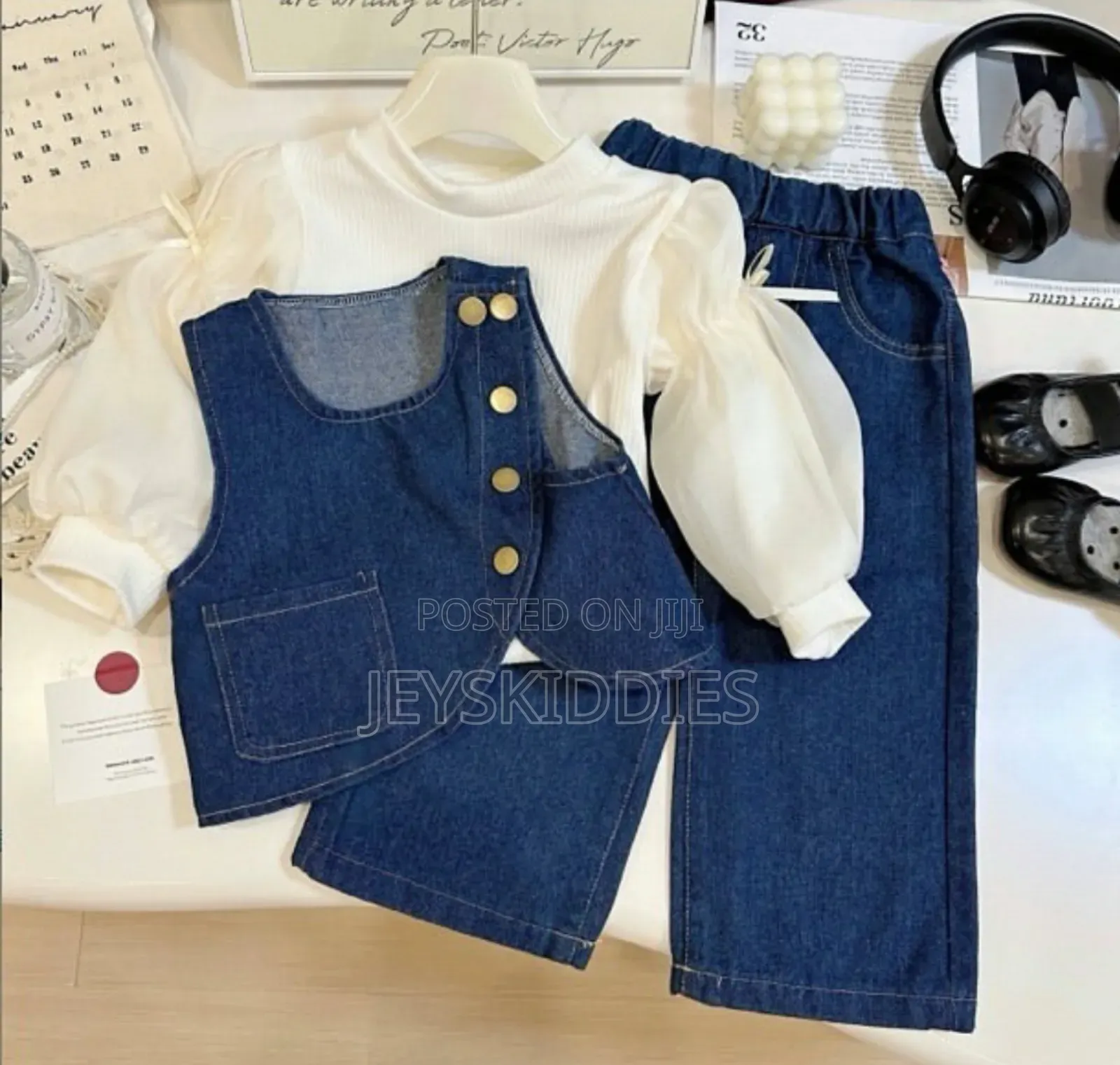 3 Piece Girls Luxury Set