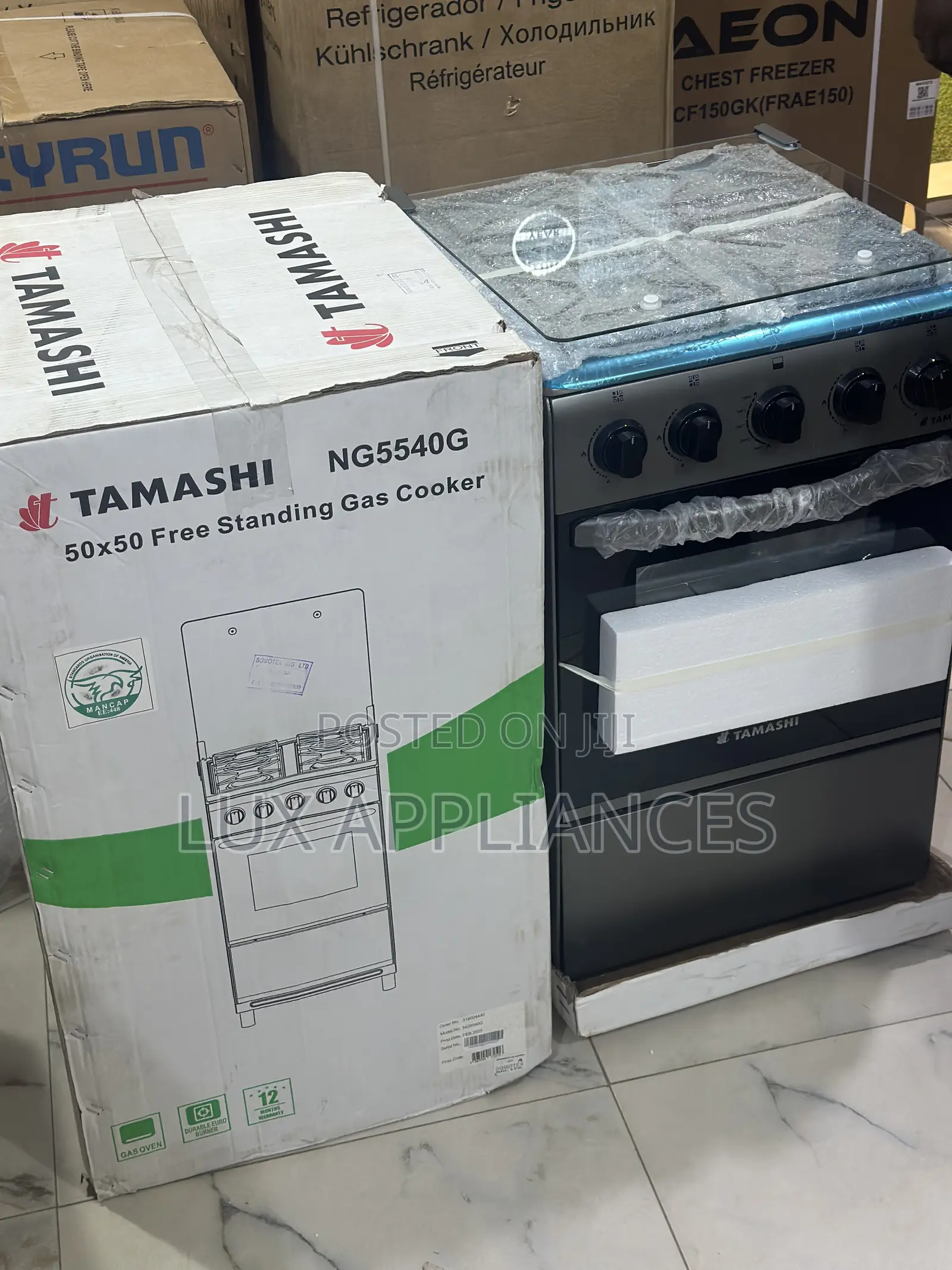 Tamashi Heavy-Duty 50×50 4-Gas Stove – Long-Lasting Quality