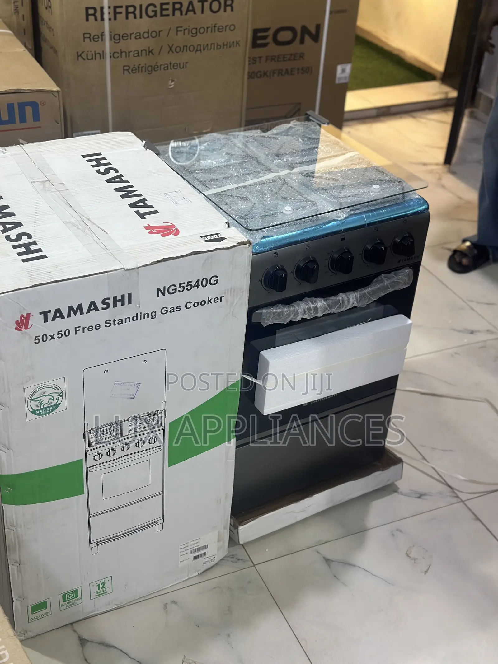 Efficient Long-Lasting Tamashi 50×50 Gas Stove