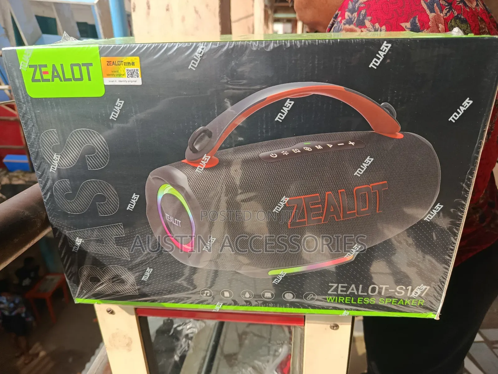 Zealot S167 100w Super Bass Speaker